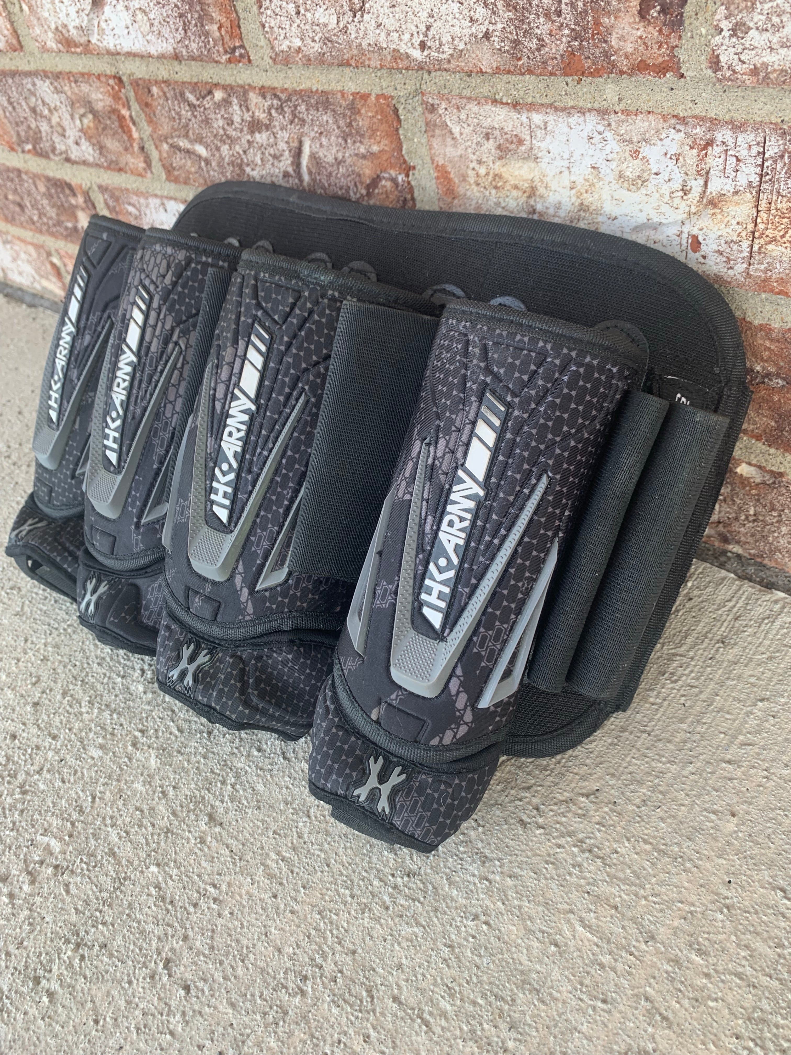 Used HK Army Zero G 4+7 Paintball Pod Pack- Graphite