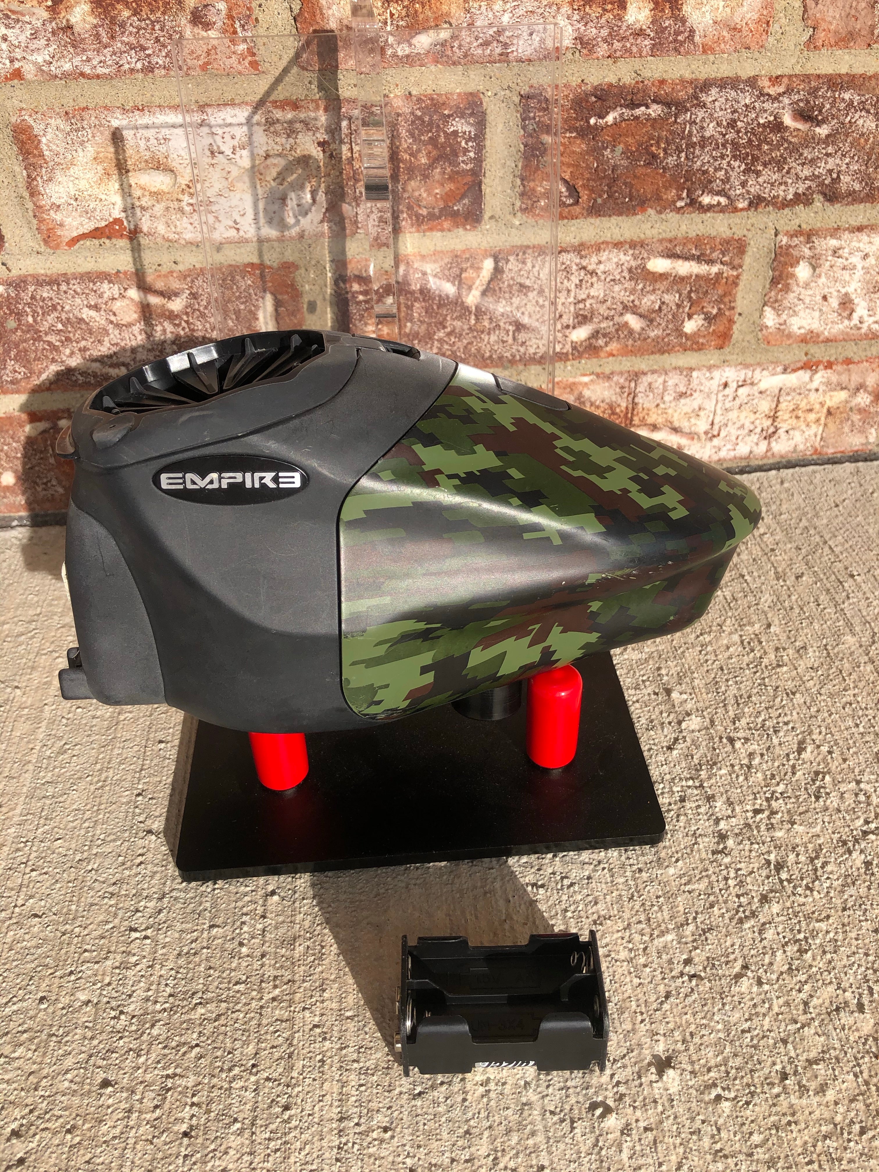 Used Empire Z2 Prophecy Paintball Loader - Black w/ Camo