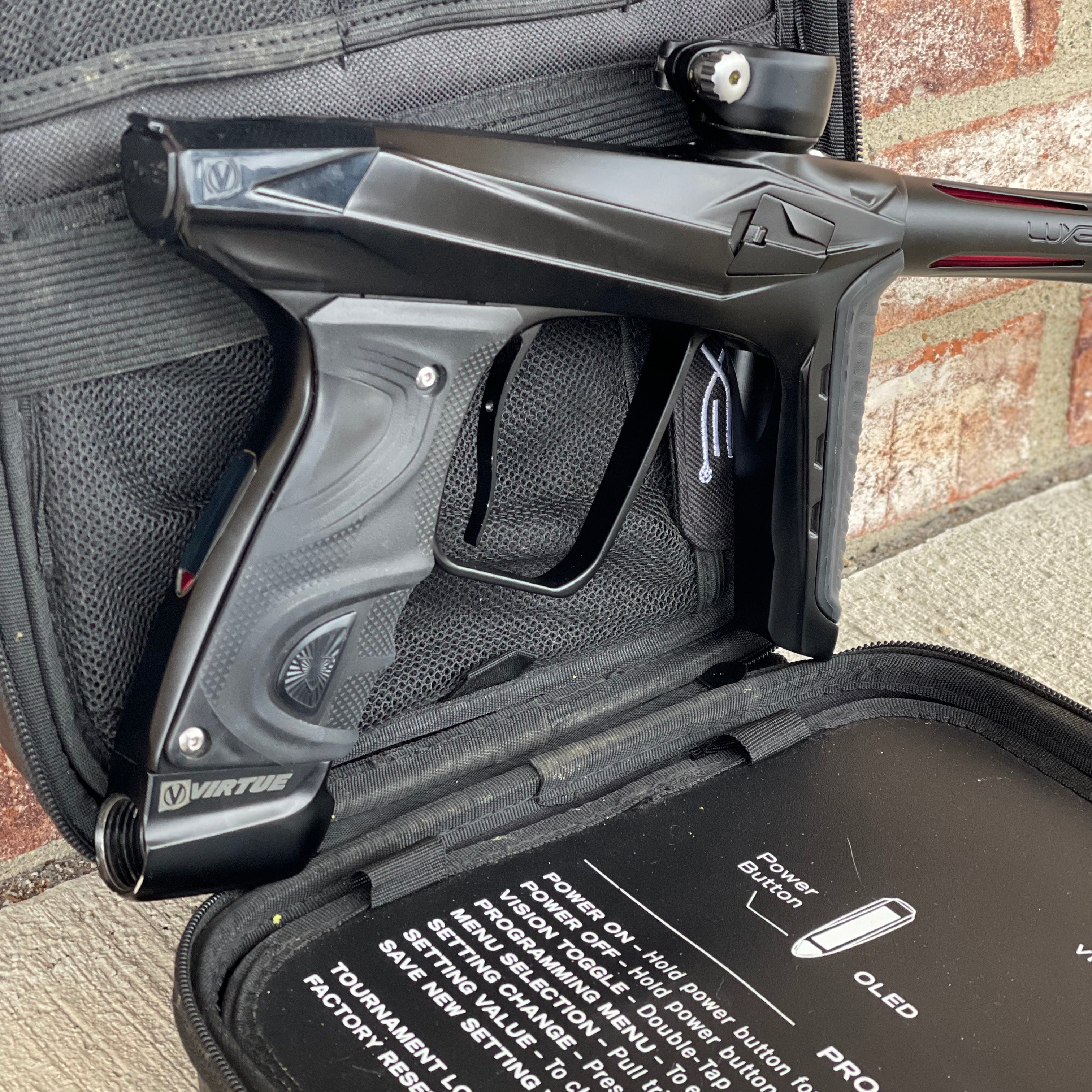 Used Virtue Luxe Ace Paintball Gun - Dust Black
