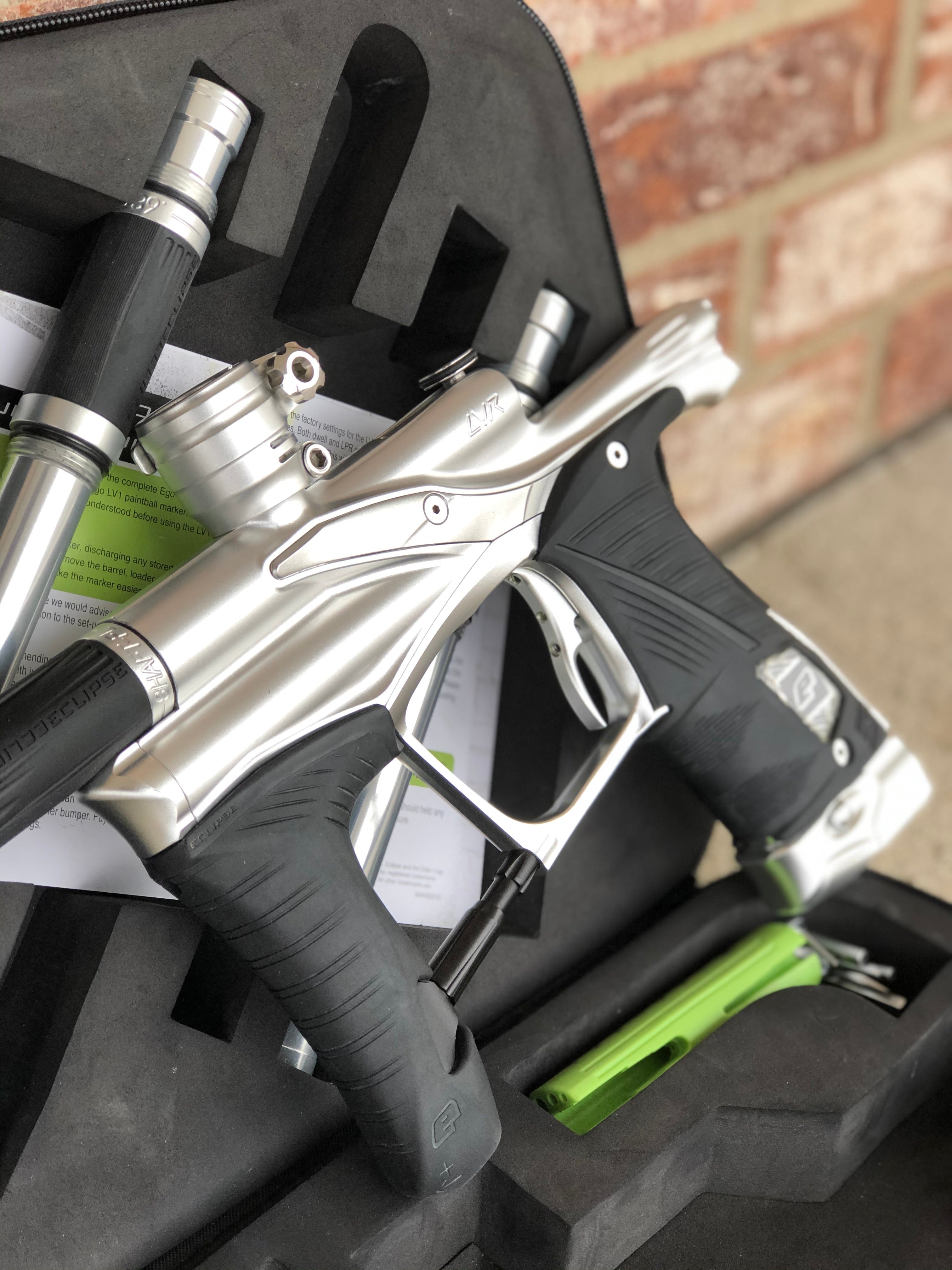 Used Planet Eclipse LVR Paintball Gun - Pure (Silver)