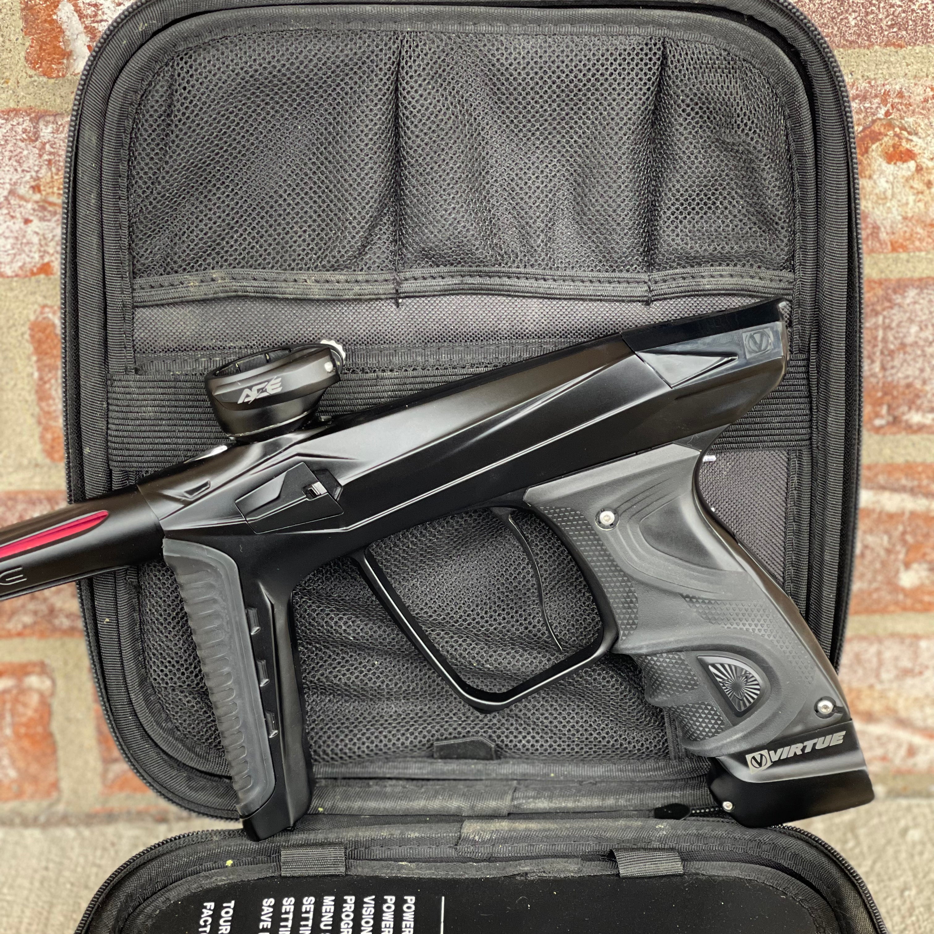 Used Virtue Luxe Ace Paintball Gun - Dust Black