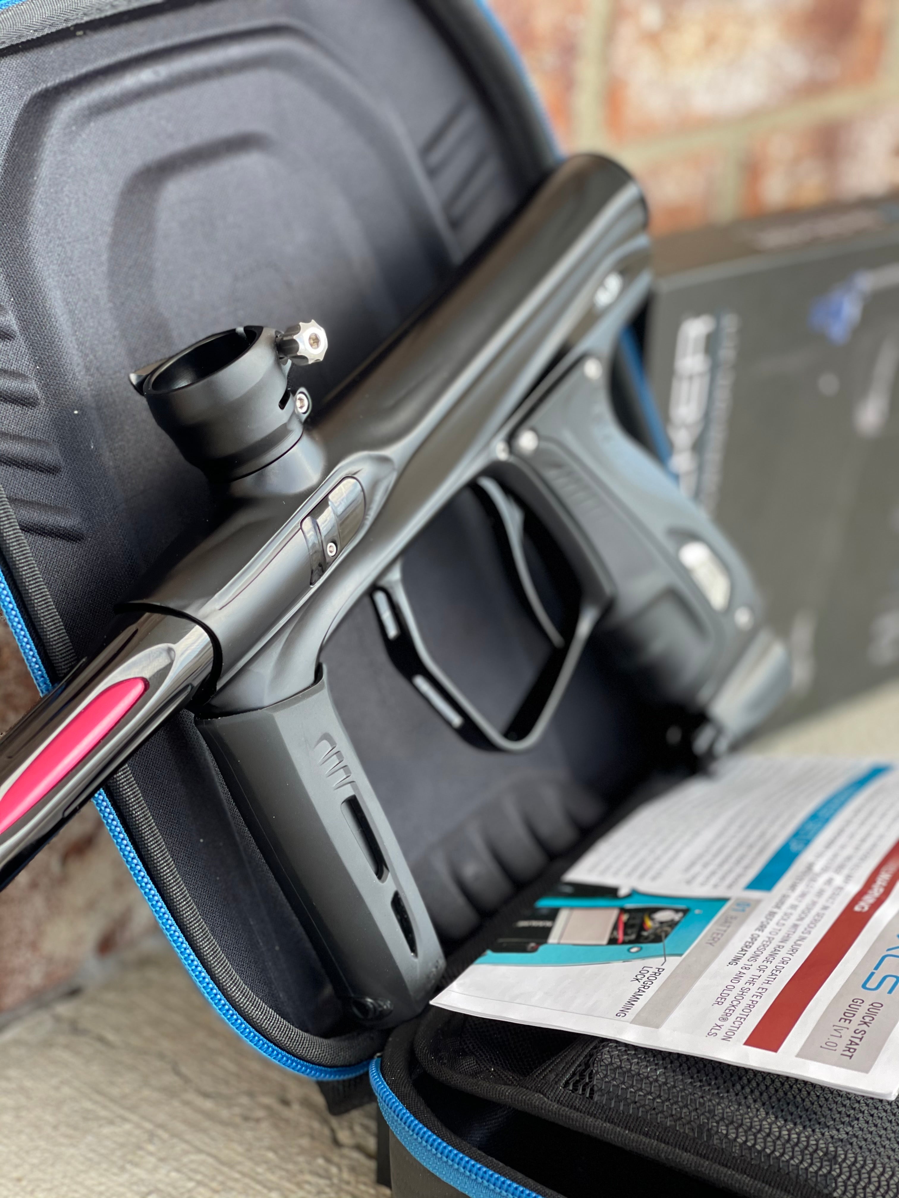 Used SP Shocker XLS Paintball Gun - Dust Black