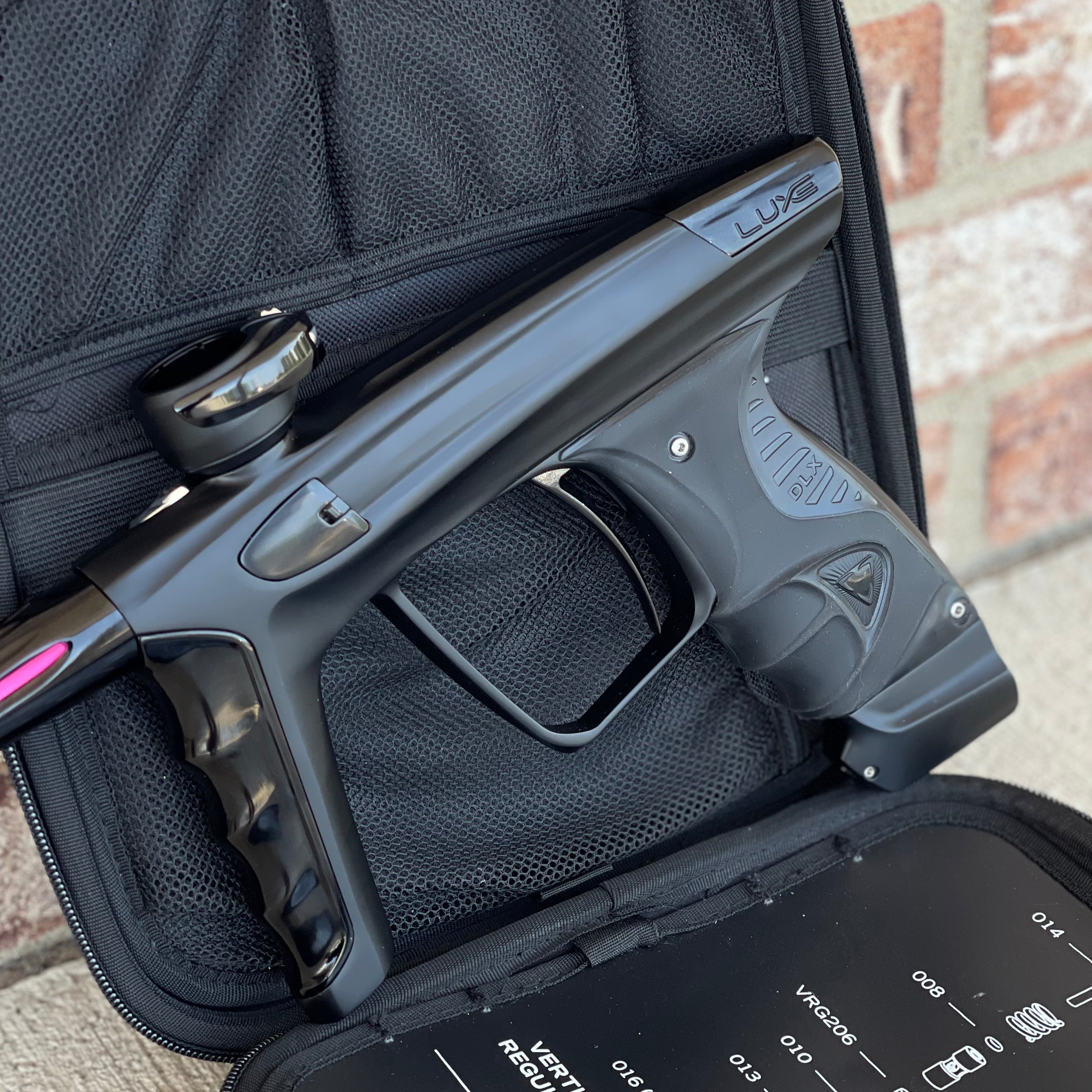 Used DLX Luxe X Paintball Gun - Dust Black