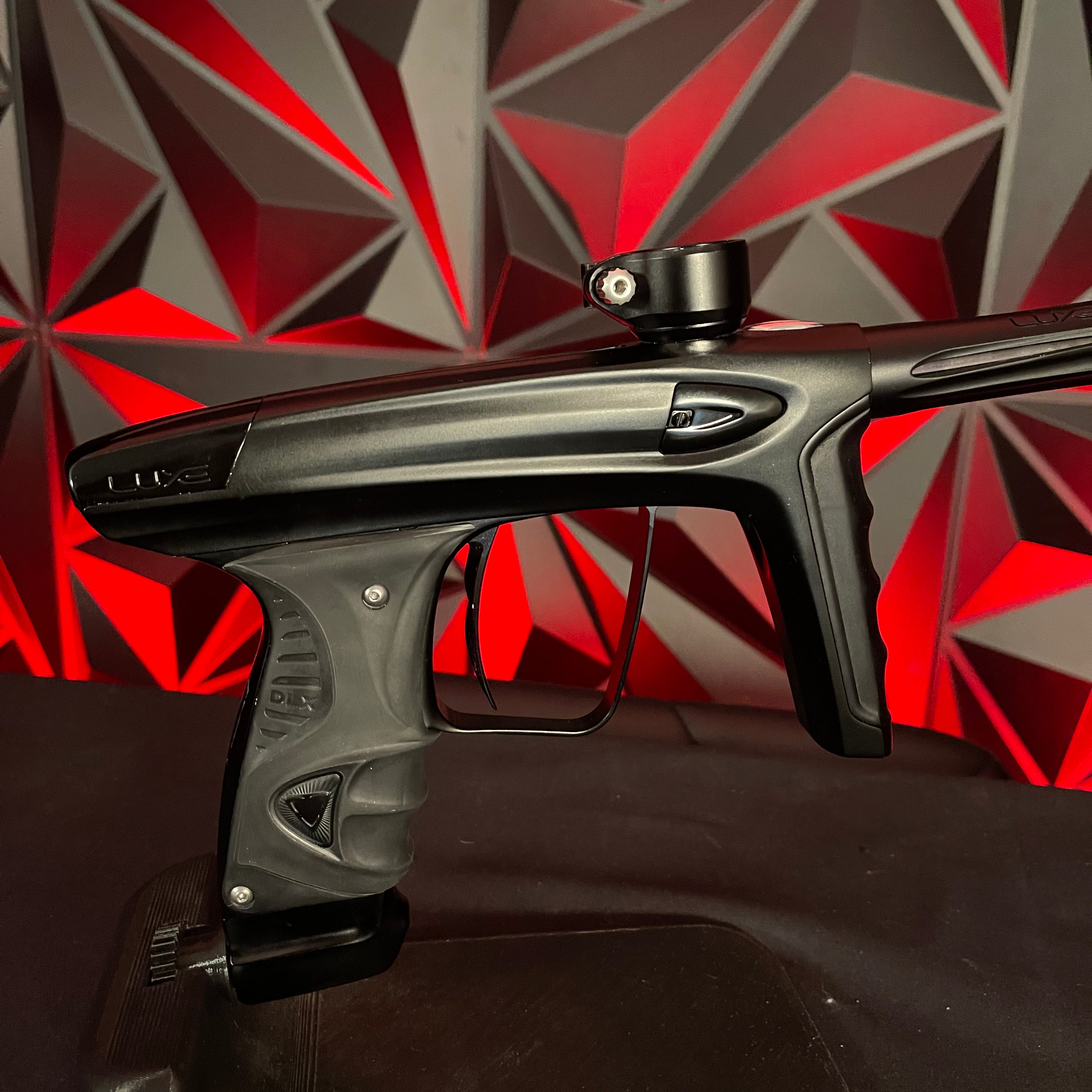Used DLX Luxe Ice Paintball Gun - Dust Black