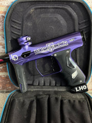 Used Shocker Amp Paintball Gun - Purple Lockdown LE