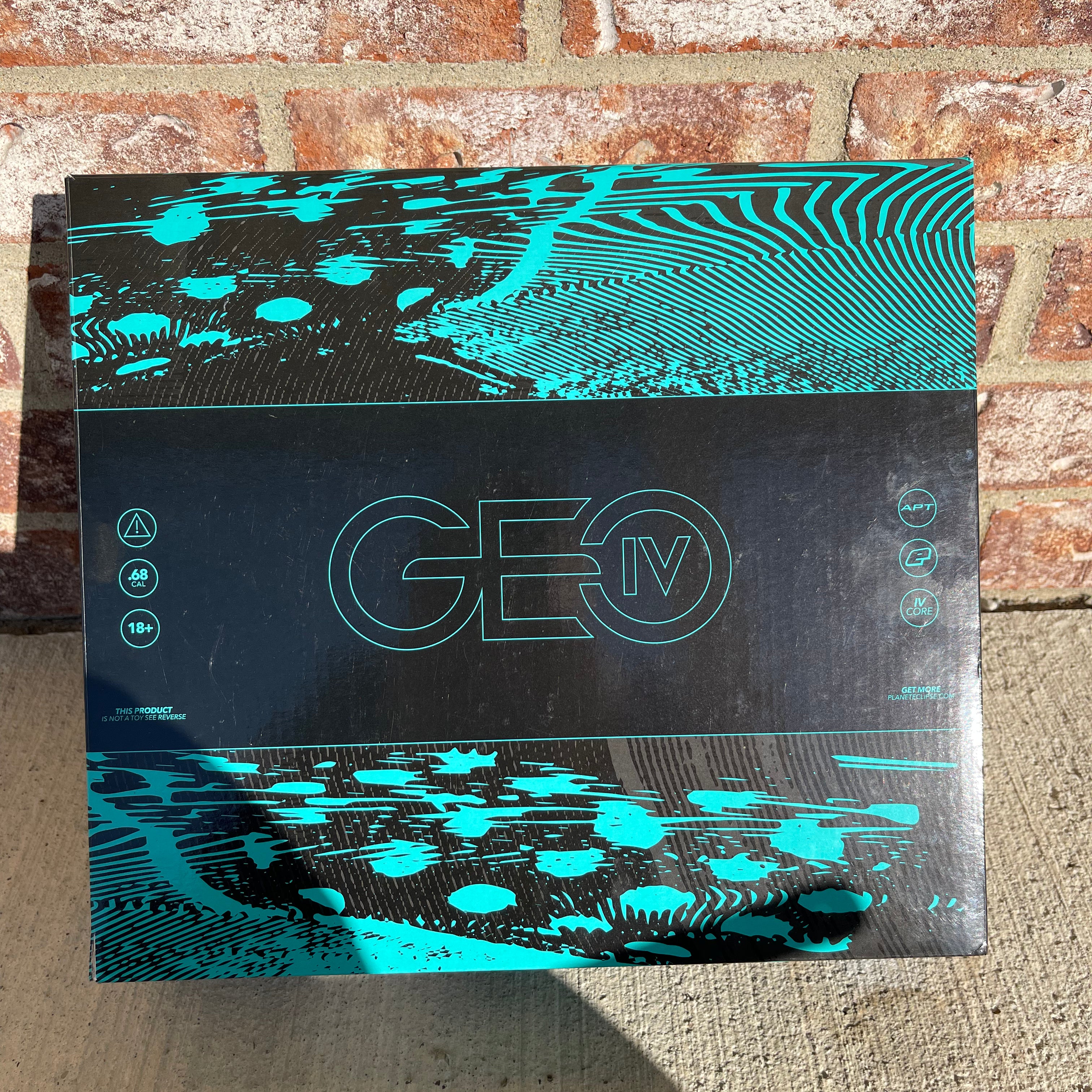 Used Planet Eclipse Geo 4 Paintball Gun - Teal/Pink