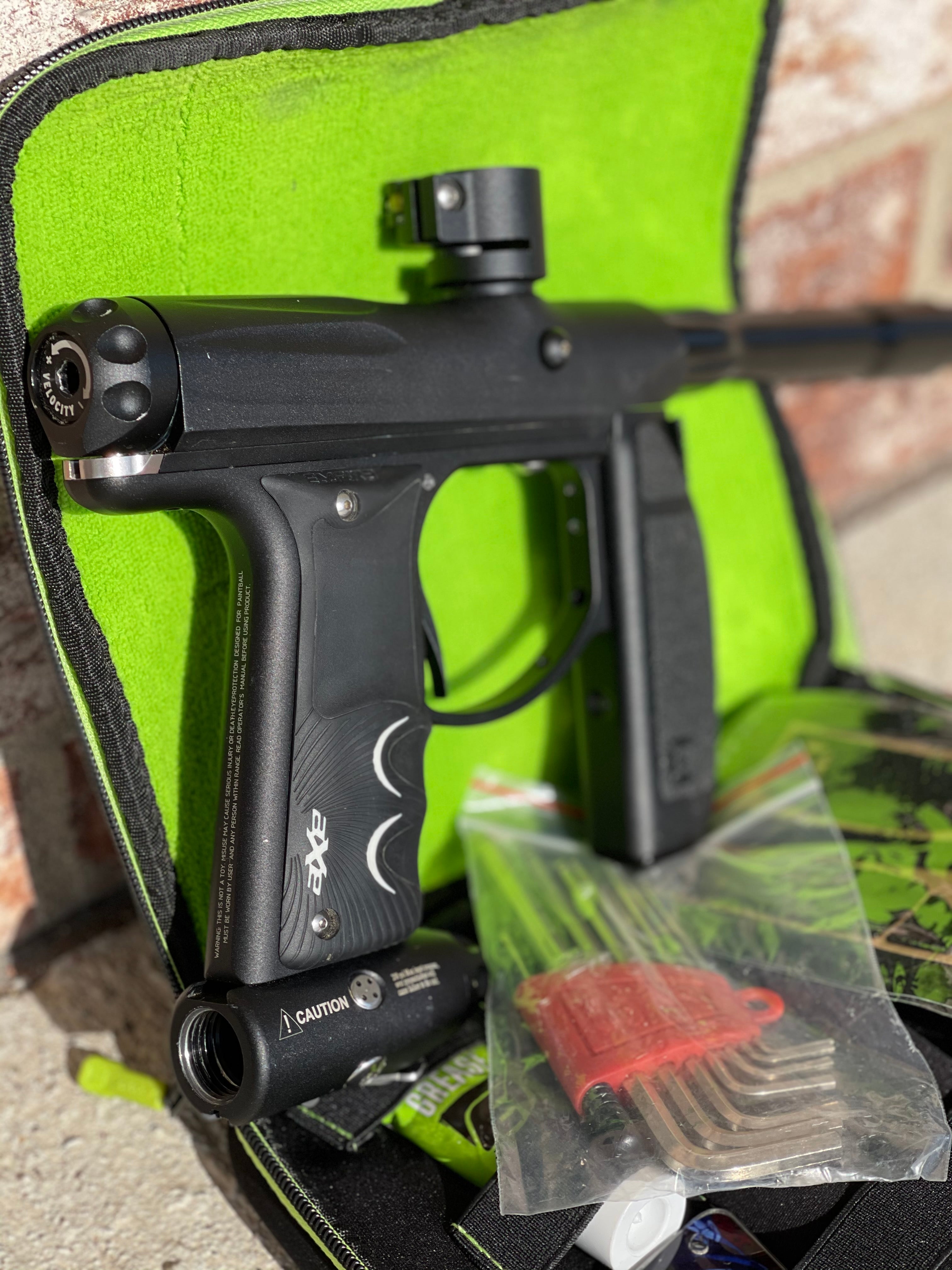 Used Empire Axe Paintball Gun - Dust Black