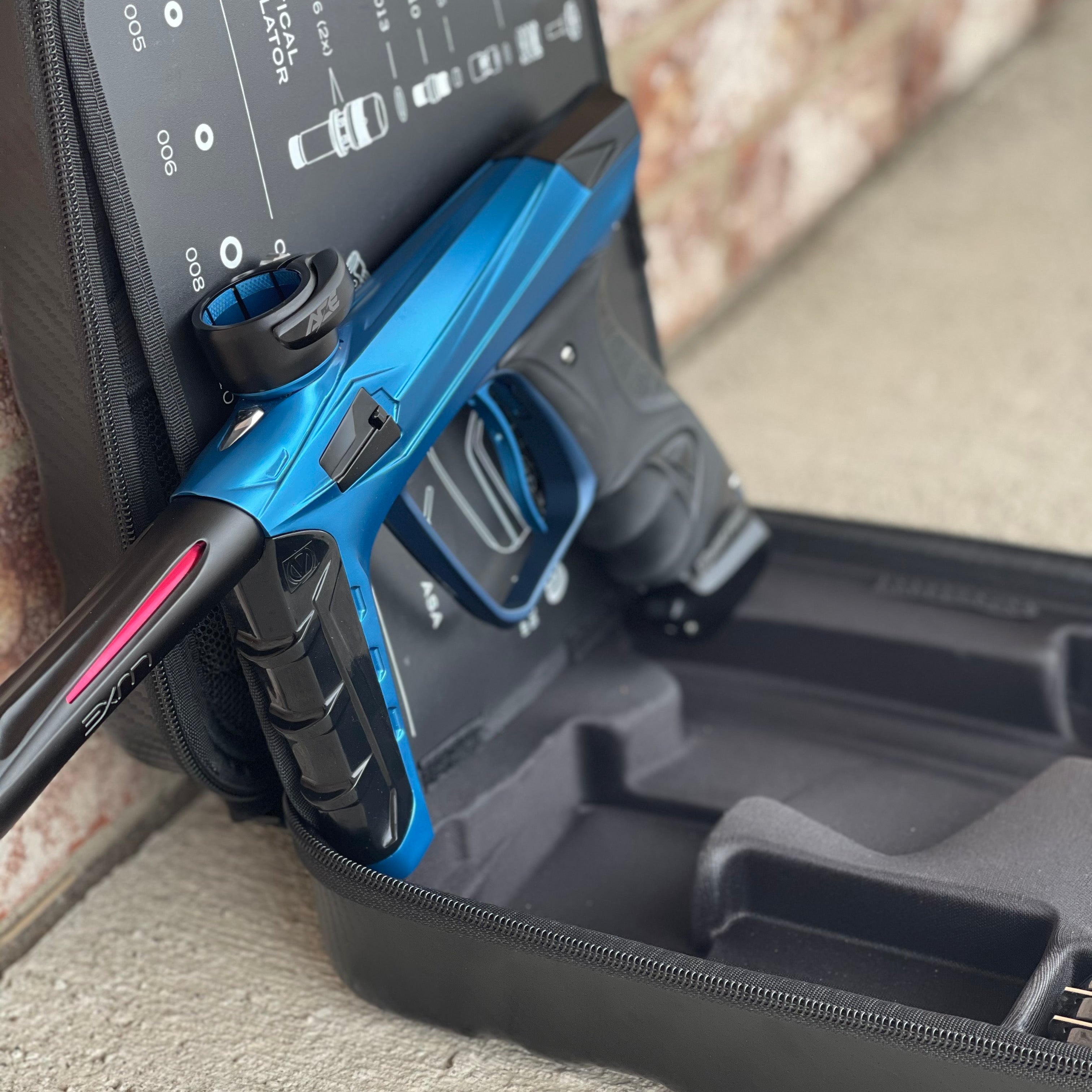 Used Virtue Luxe Ace Paintball Gun - Blue/Black