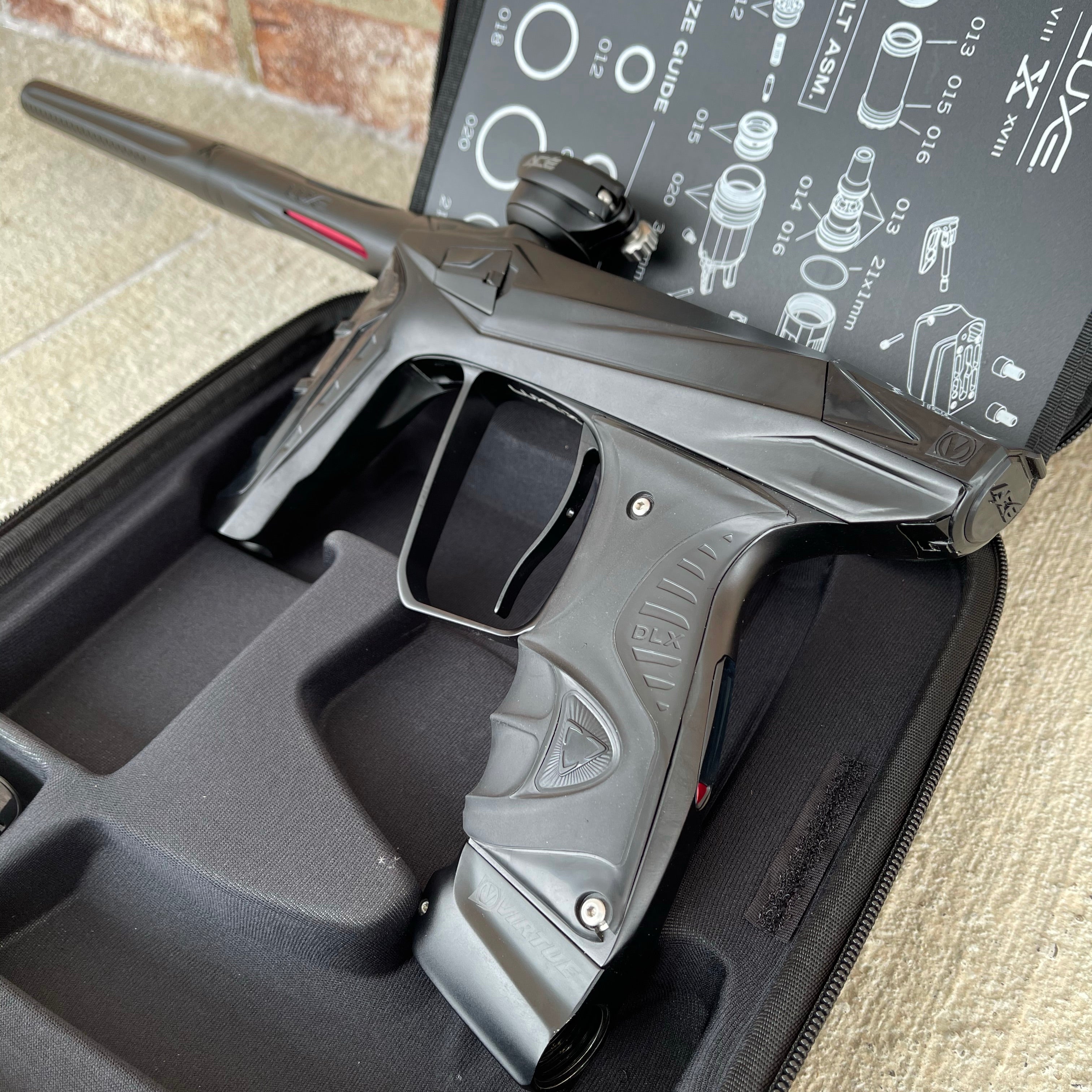 Used Virtue Luxe Ace Paintball Gun - Black