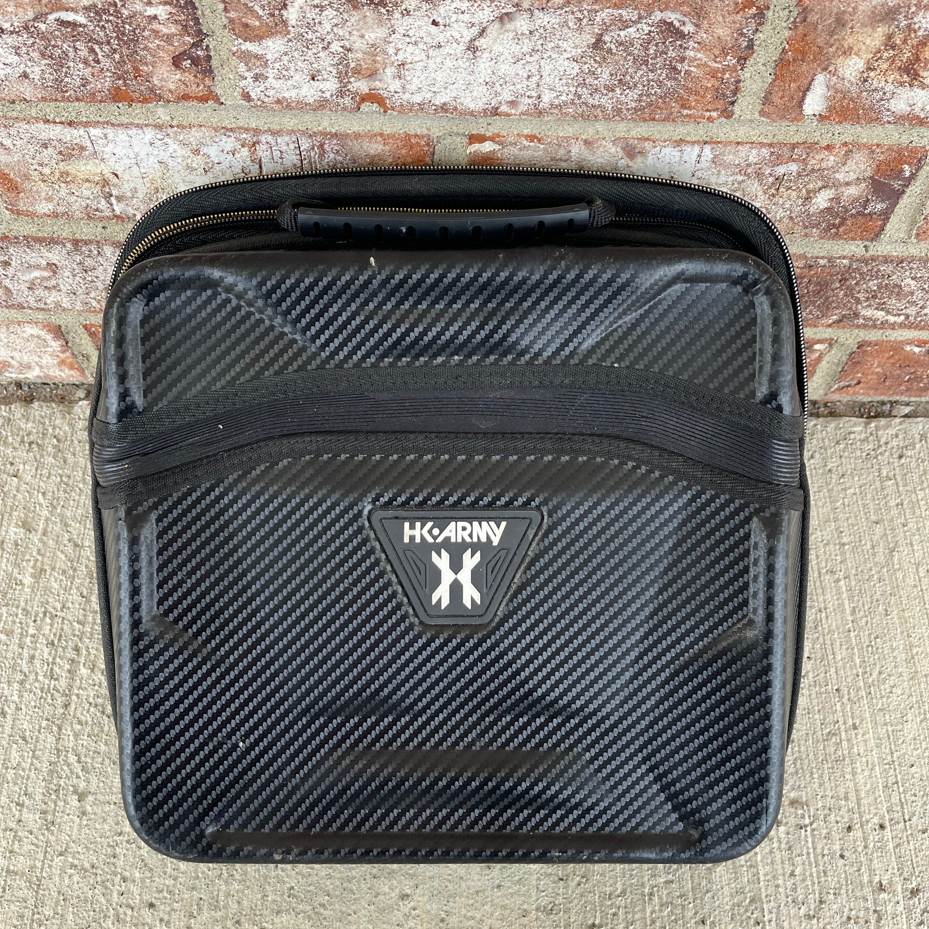 Used Shocker XLS Paintball Gun - Red/Black w/Black Freak XL Barrel Back & Core Barrel Front