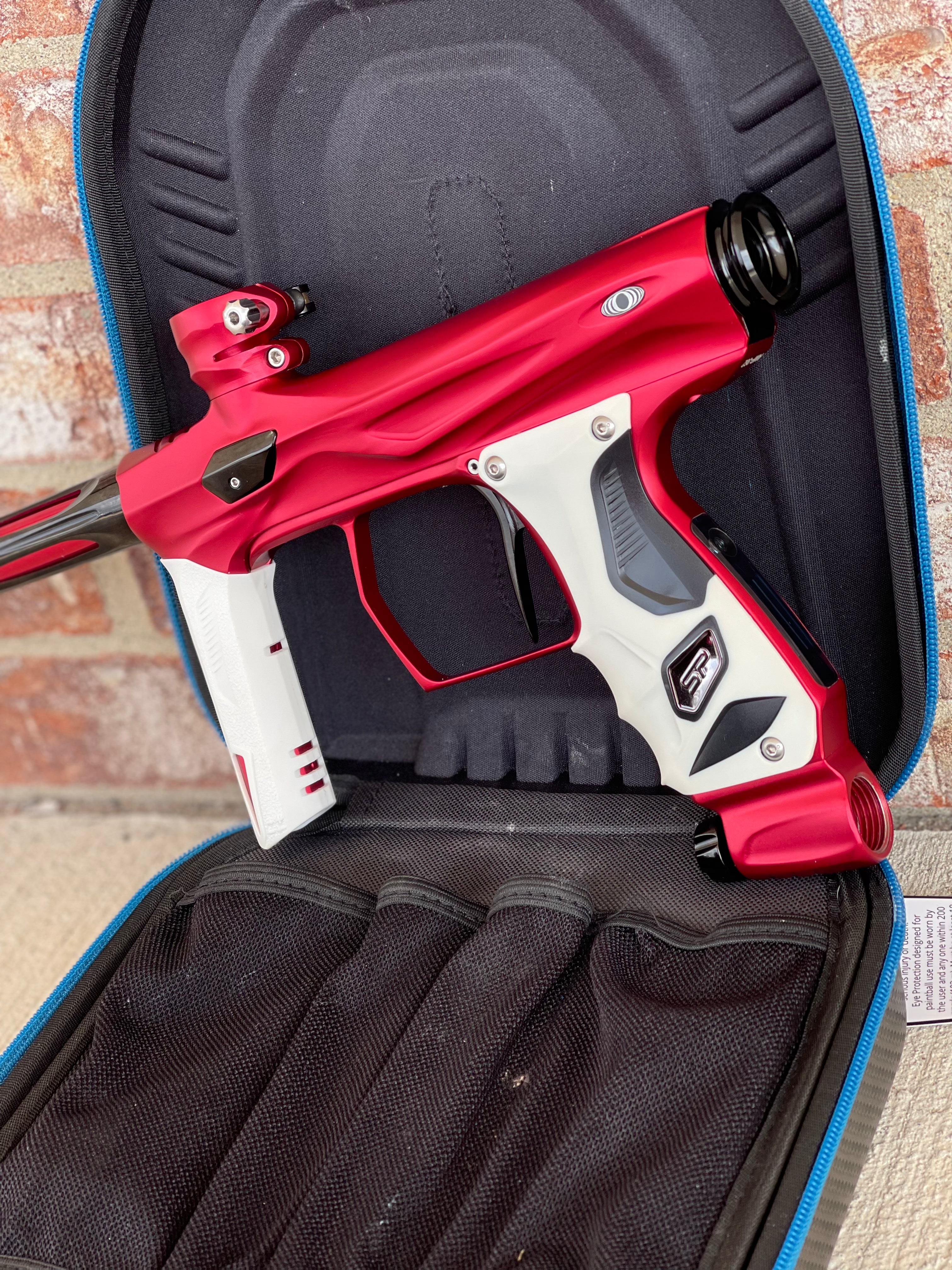 Used Shocker AMP Paintball Gun - Dust Red