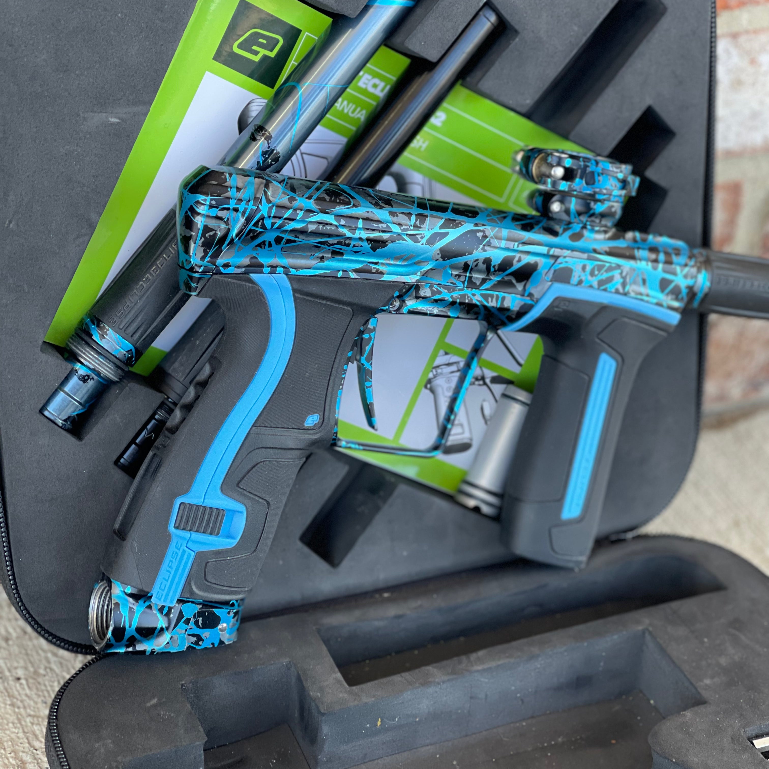 Used Planet Eclipse CS2 Paintball Gun - Aftershock Splash