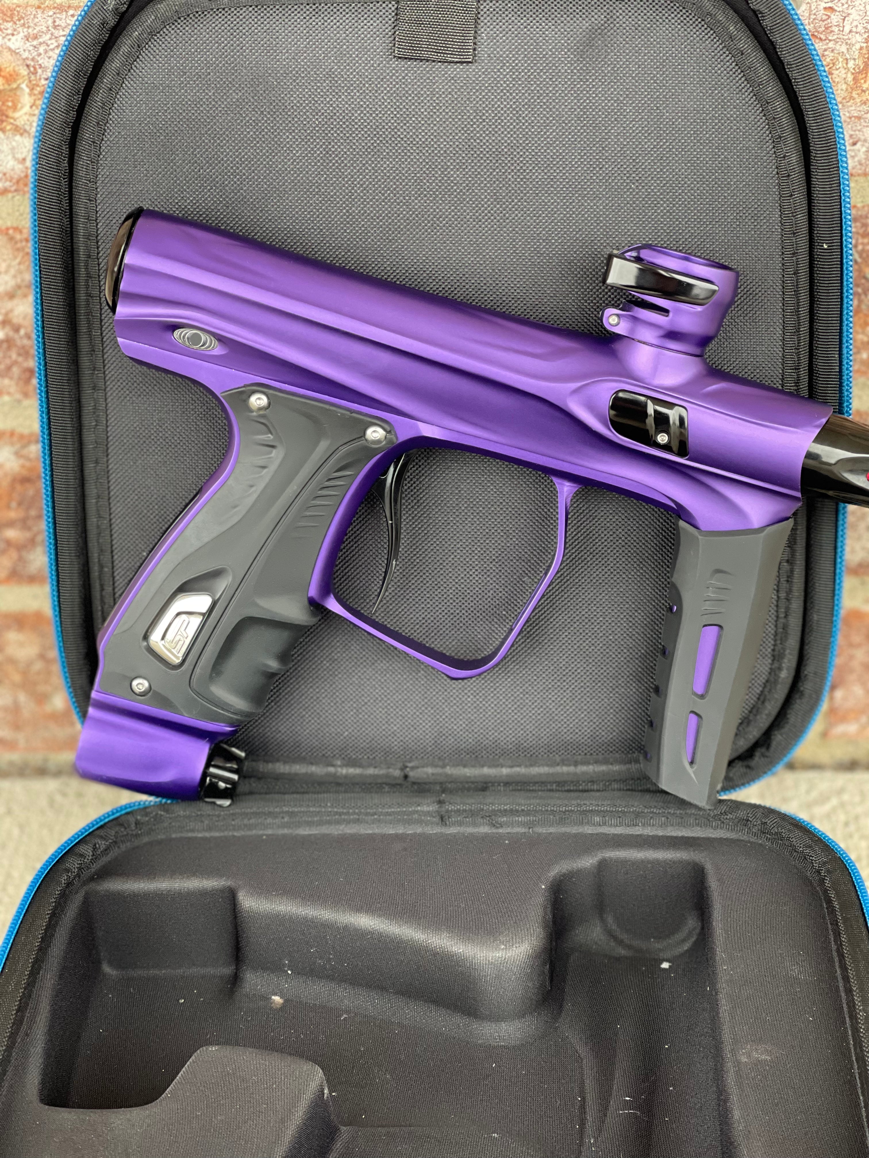 Used SP Shocker XLS Paintball Gun - Dust Purple