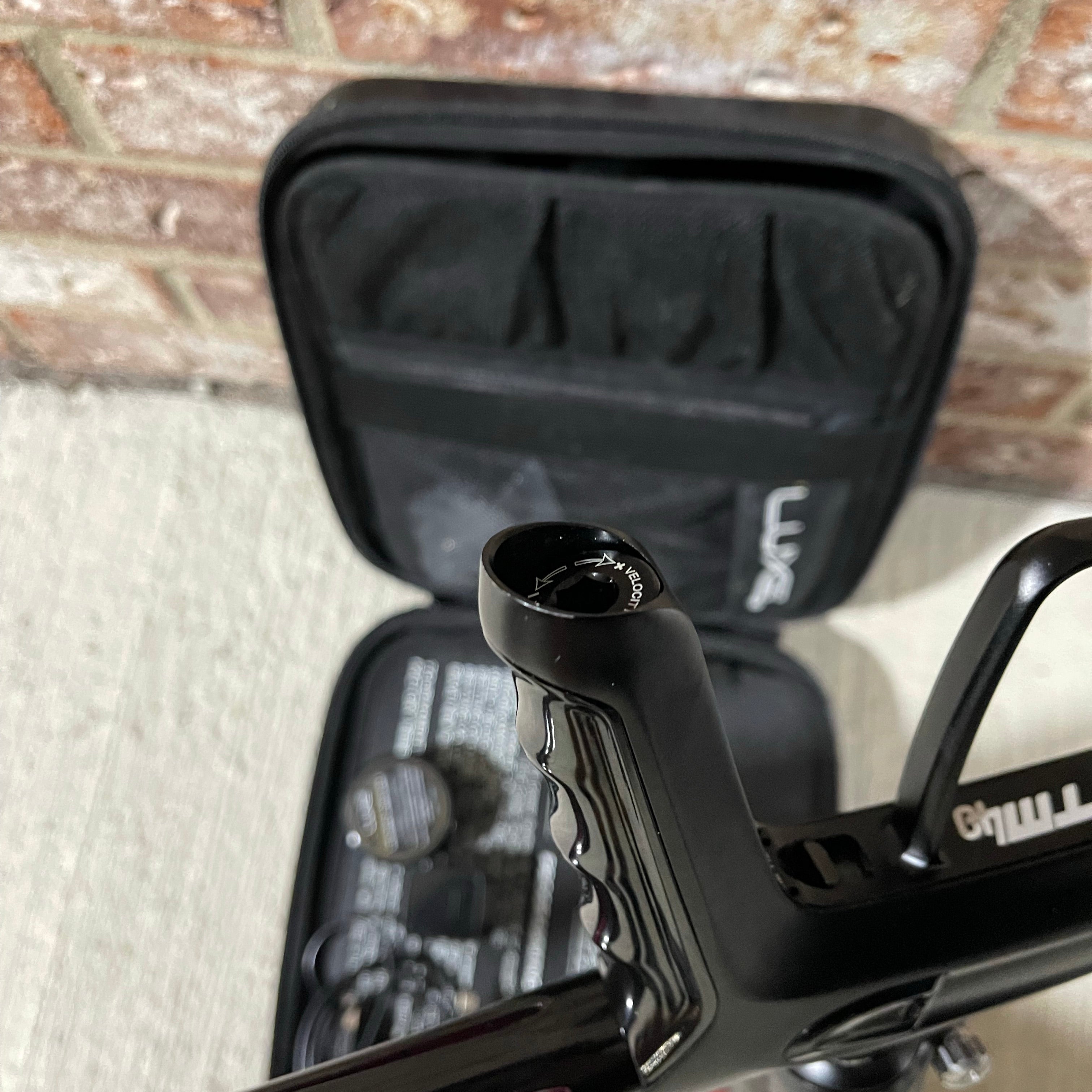 Used DLX Luxe TM40 Paintball Gun - Dust Black / Gloss Black w/ Tan Grips