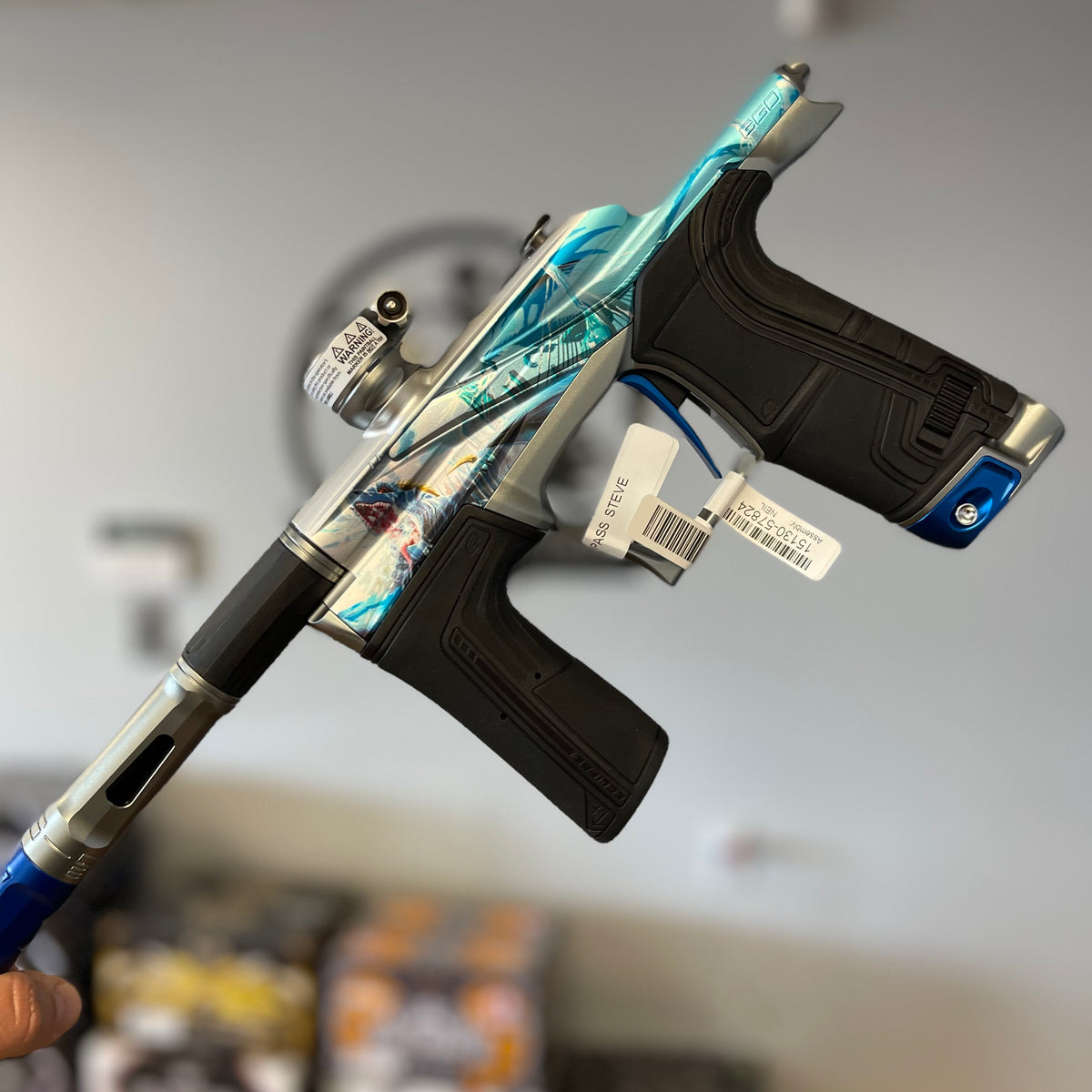 Planet Eclipse Ego LV2 Paintball Gun - LE Ice Dragon w/ Grey Accents *