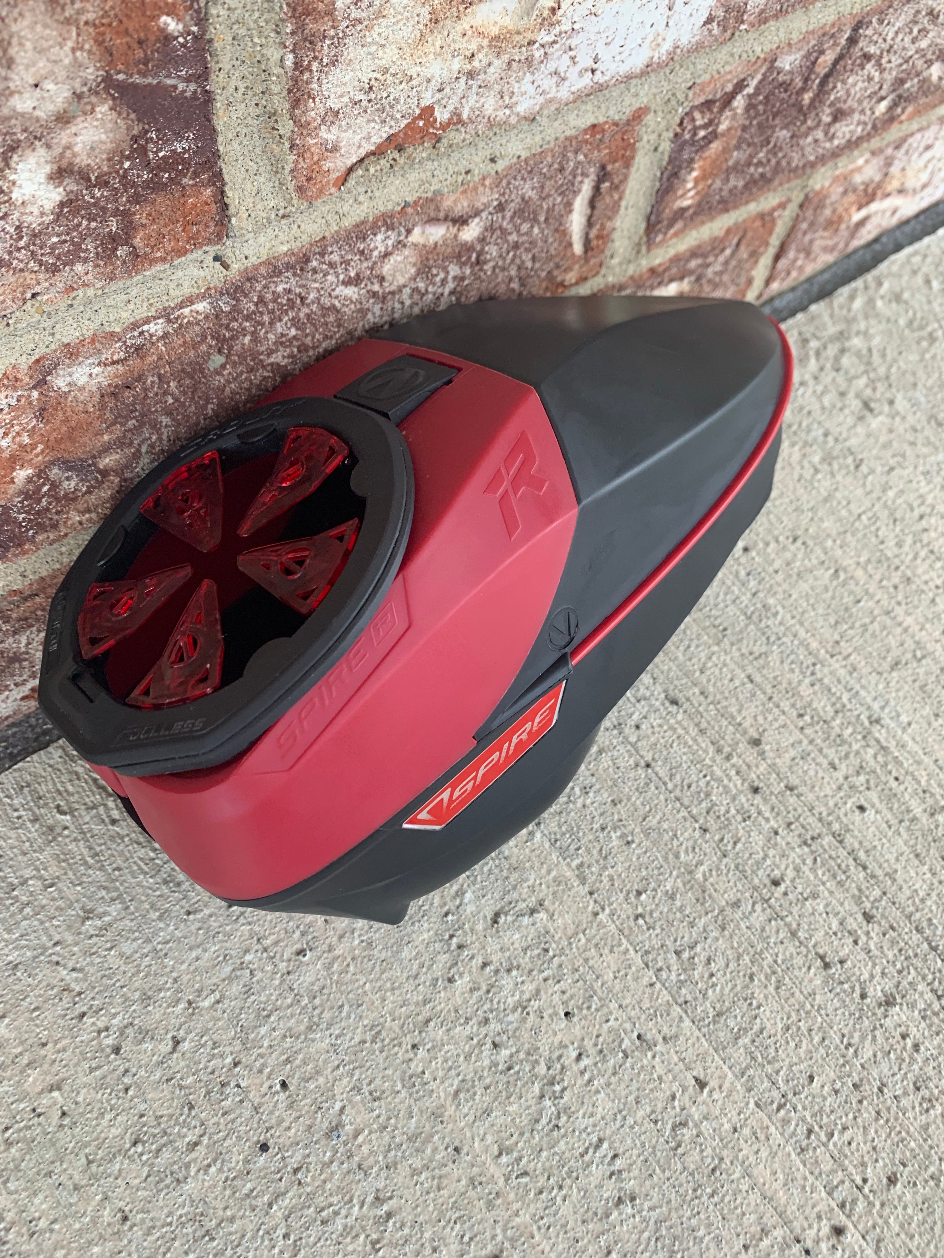 Used Virtue Spire Ir Paintball Loader- Black/Red