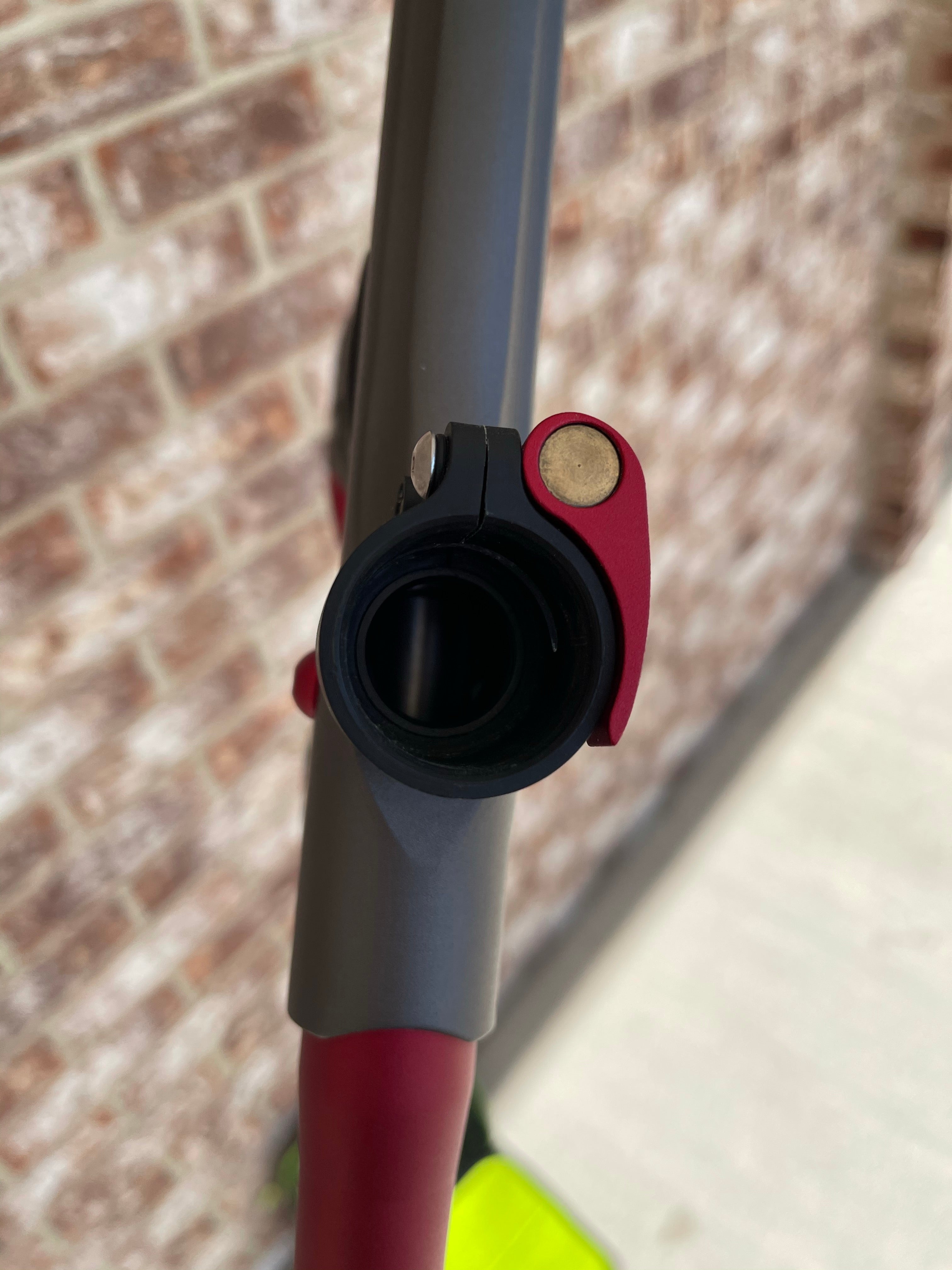 Used Empire Mini GS Paintball Gun - Dust Grey / Red