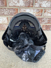 Used Bunker Kings CMD Paintball Mask - Black Ninja