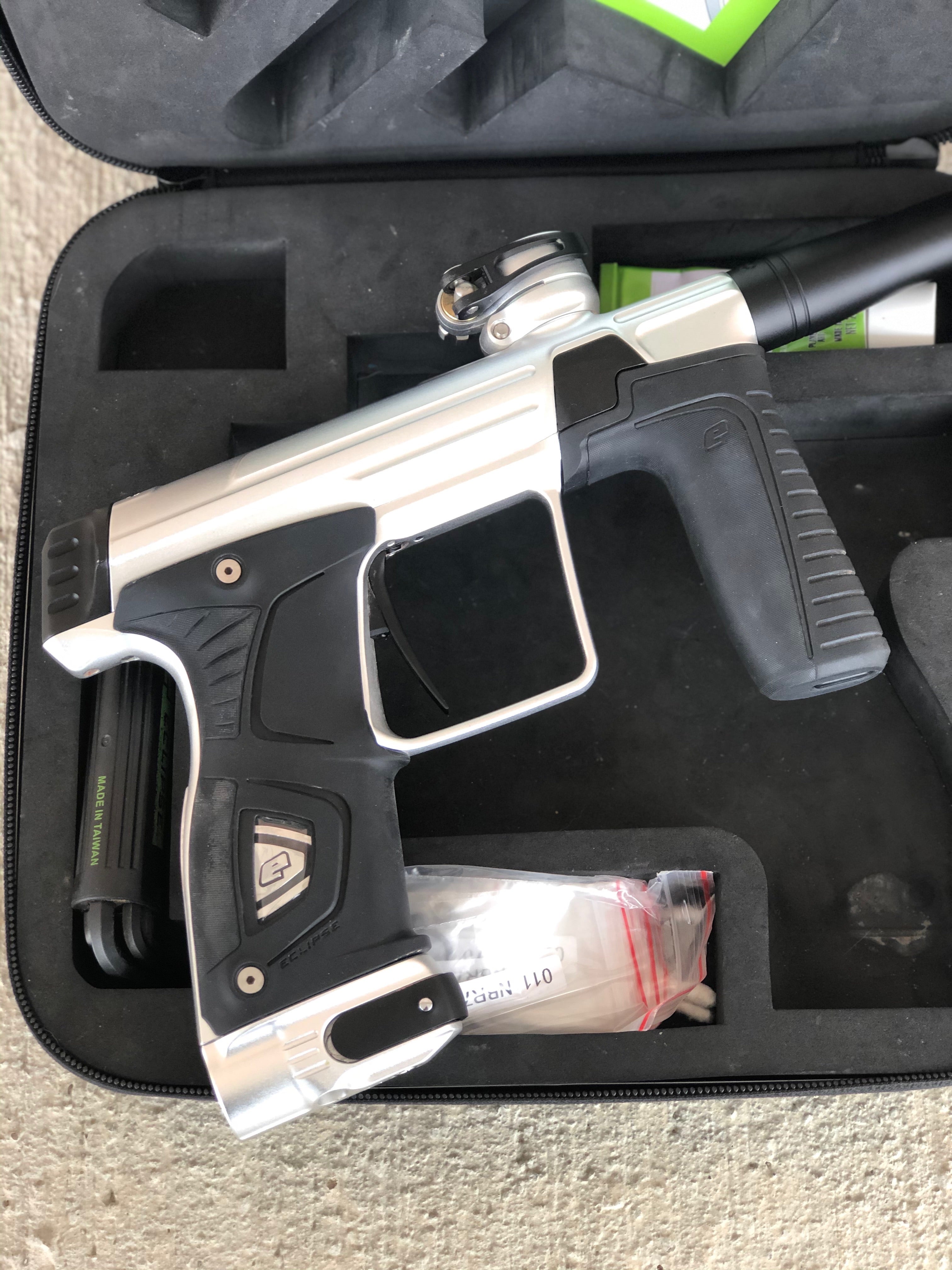 Used Planet Eclipse 170R Paintball Gun - Silver/Black