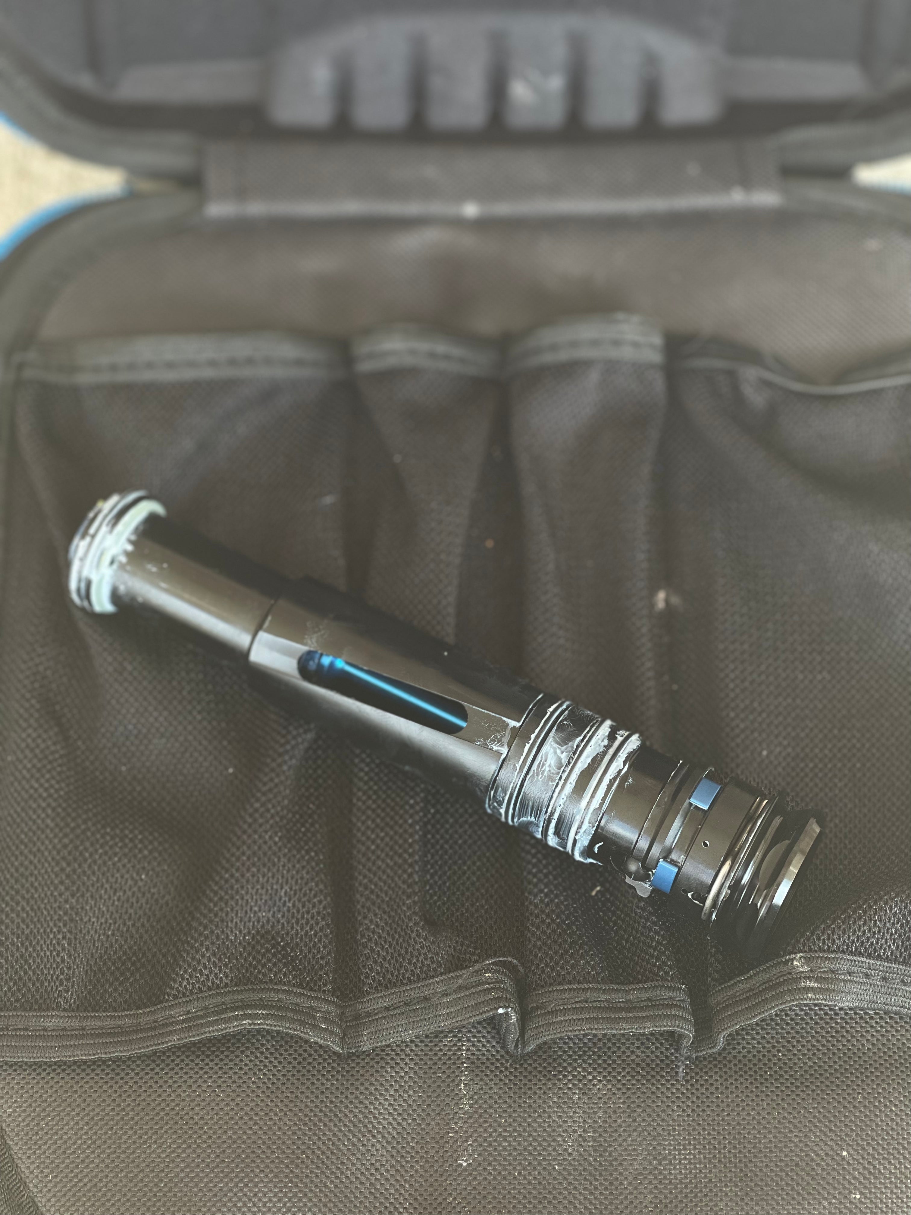 Used Shocker AMP Paintball Gun - Dust Red