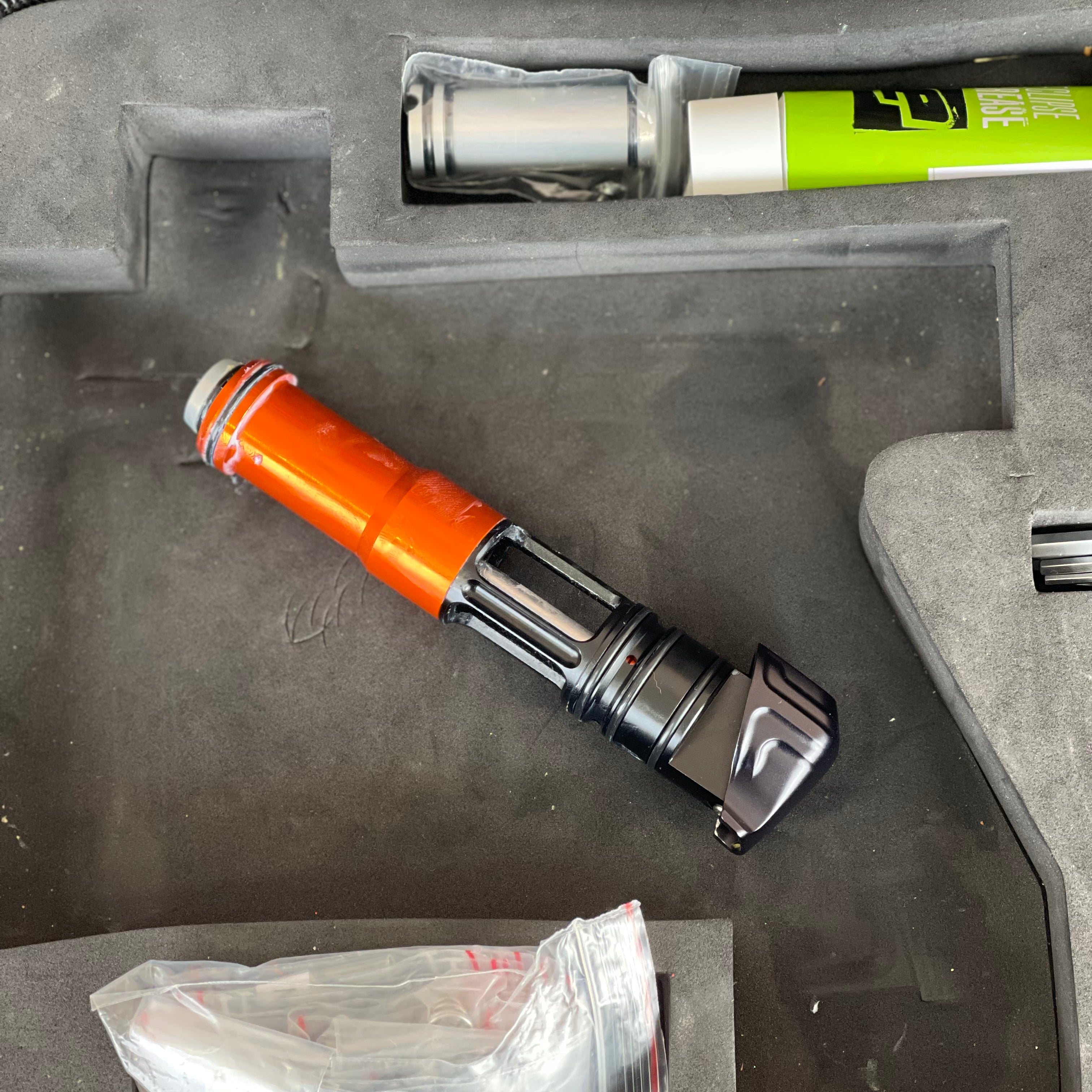 Used Planet Eclipse CS2 Paintball Gun - Dia De Los Muetros w/Infamous Deuce Trigger and Infamous Wave Spring