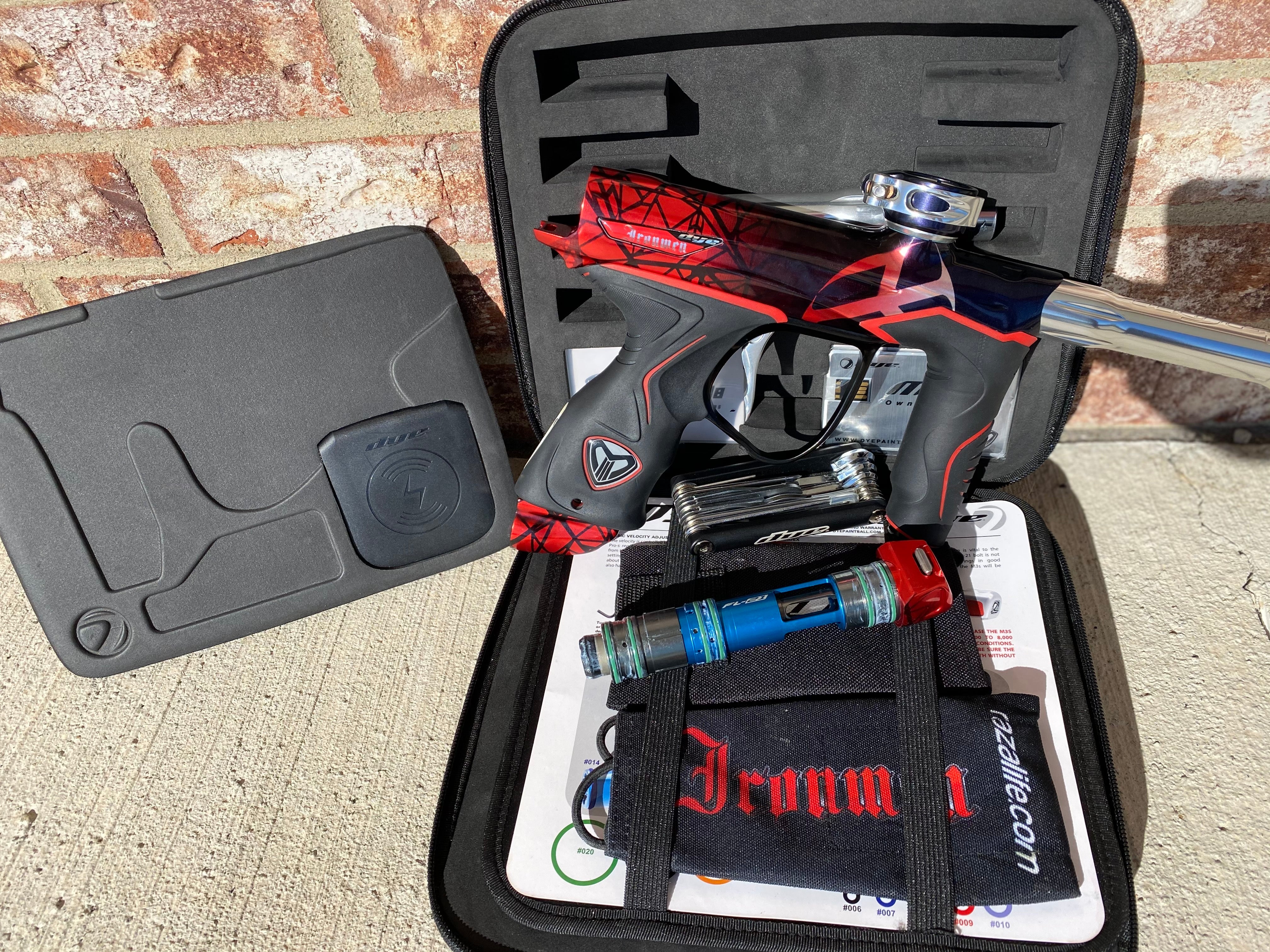 Used Dye M3S Paintball Gun - Ironmen Edition