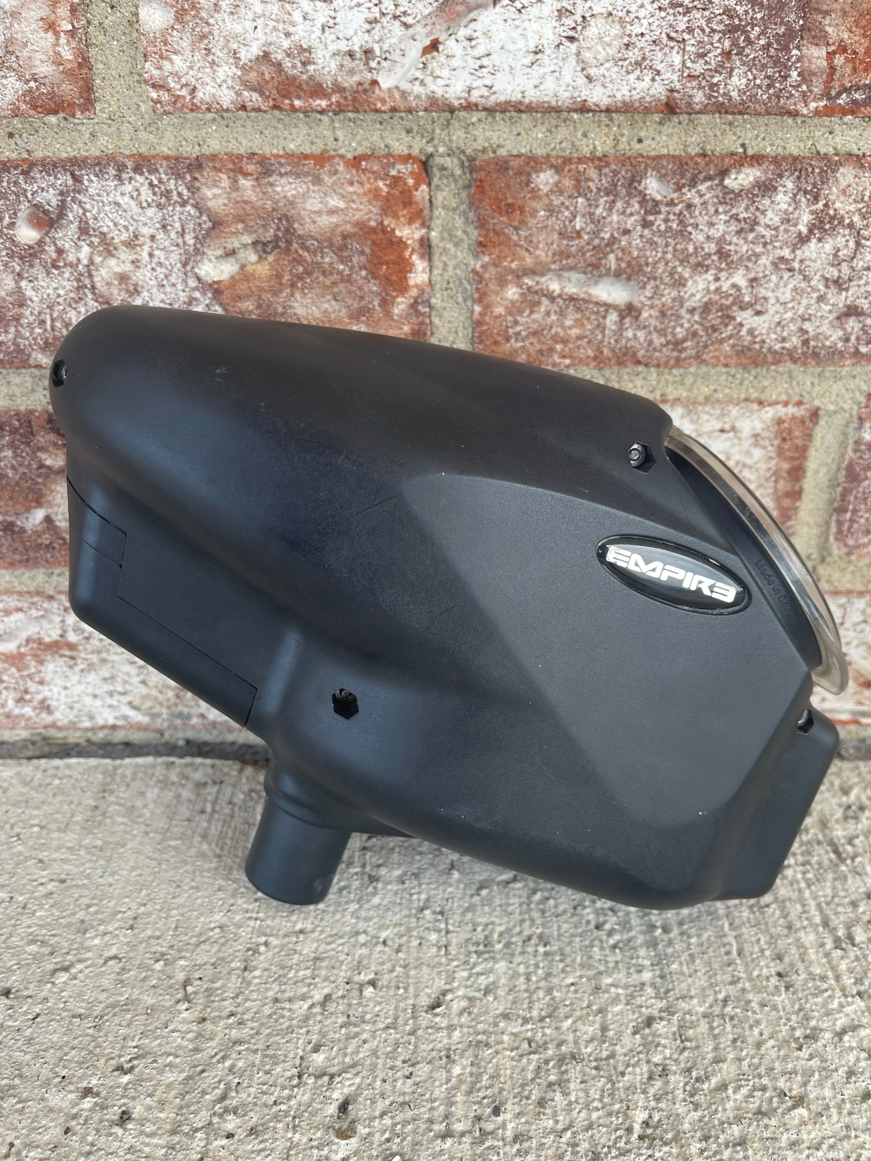 Used Empire Halo Too Paintball Loader - Black w/ Rip Drive