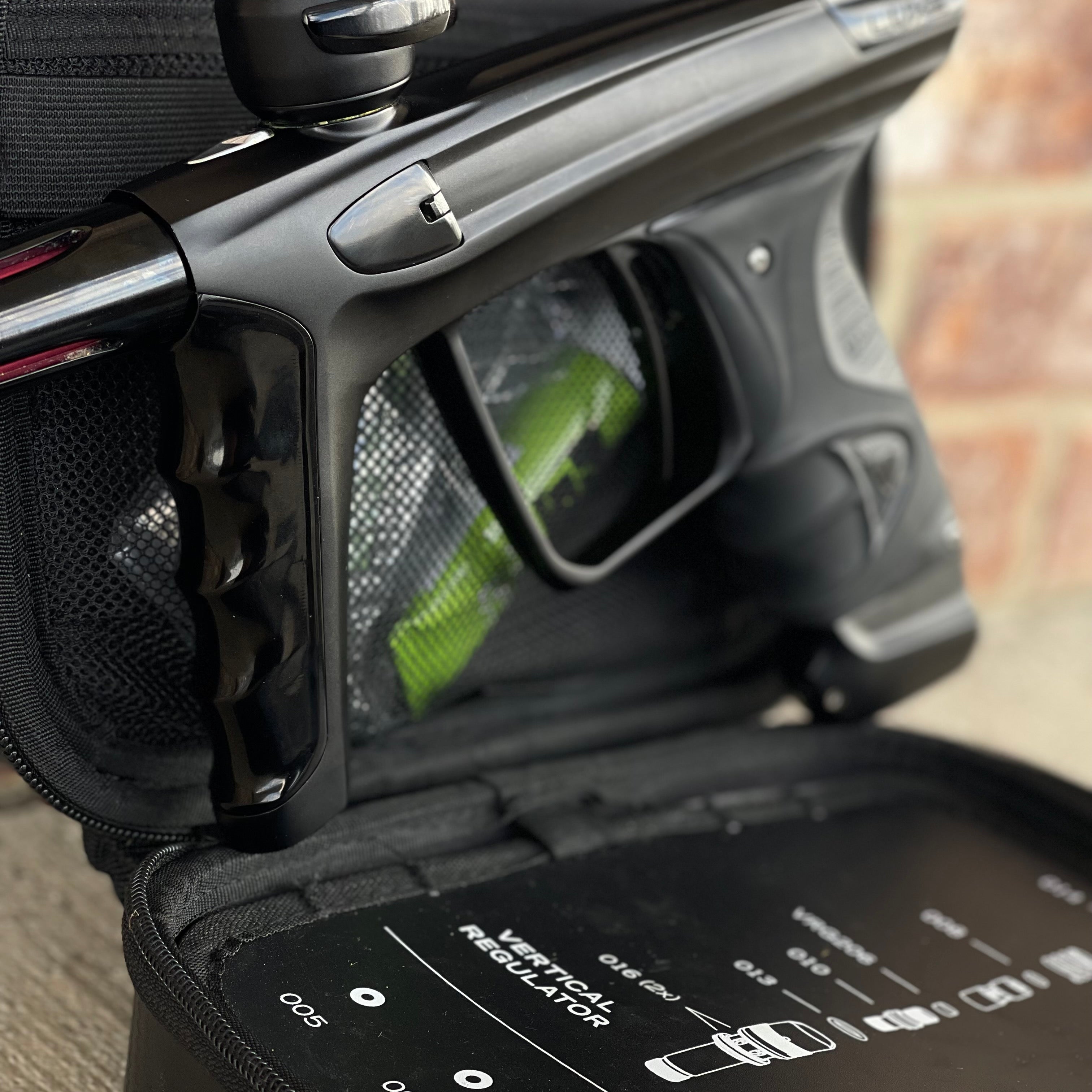 Used DLX Luxe X Paintball Gun - Black