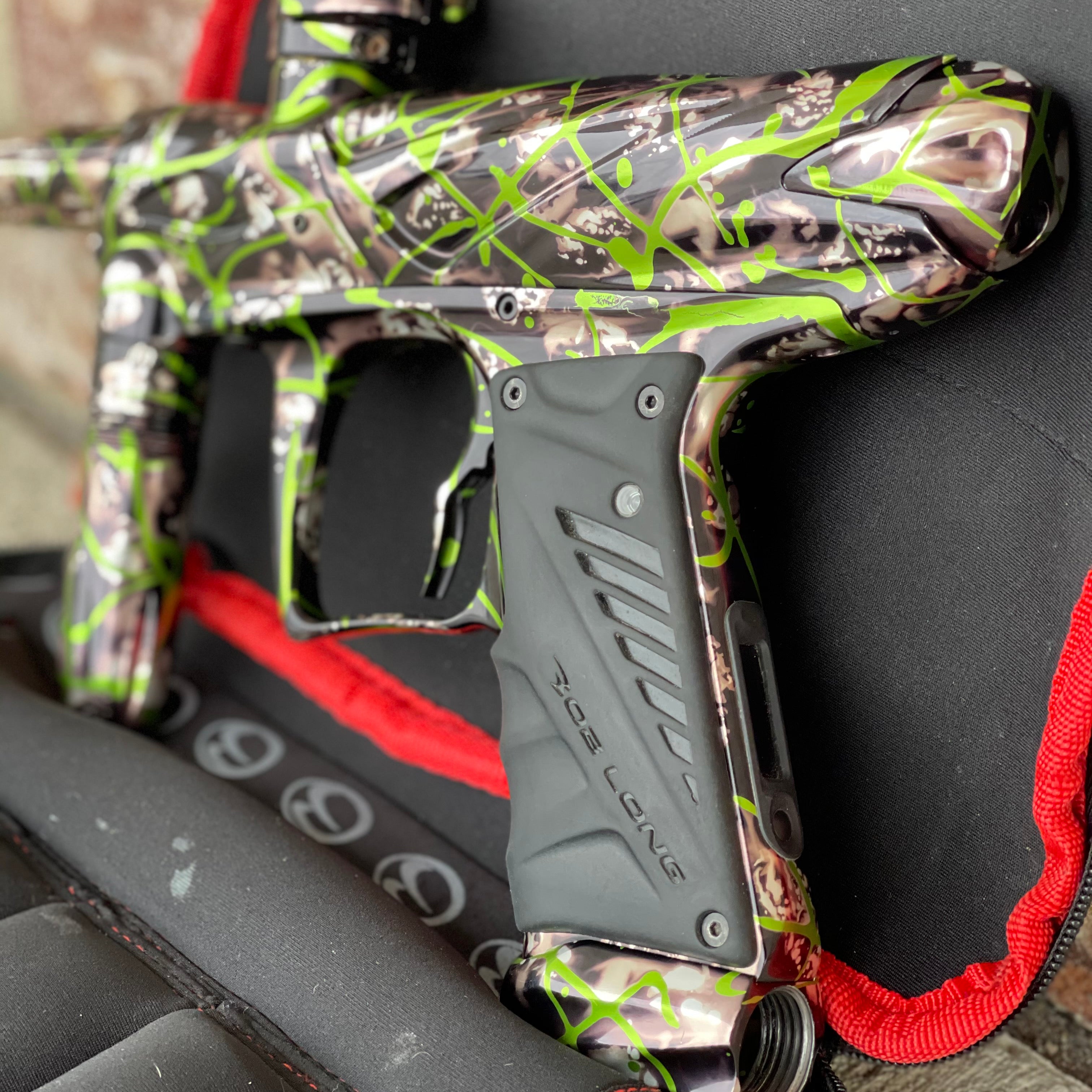 Used Bob Long Onslaught Paintball Gun - Slime Splash