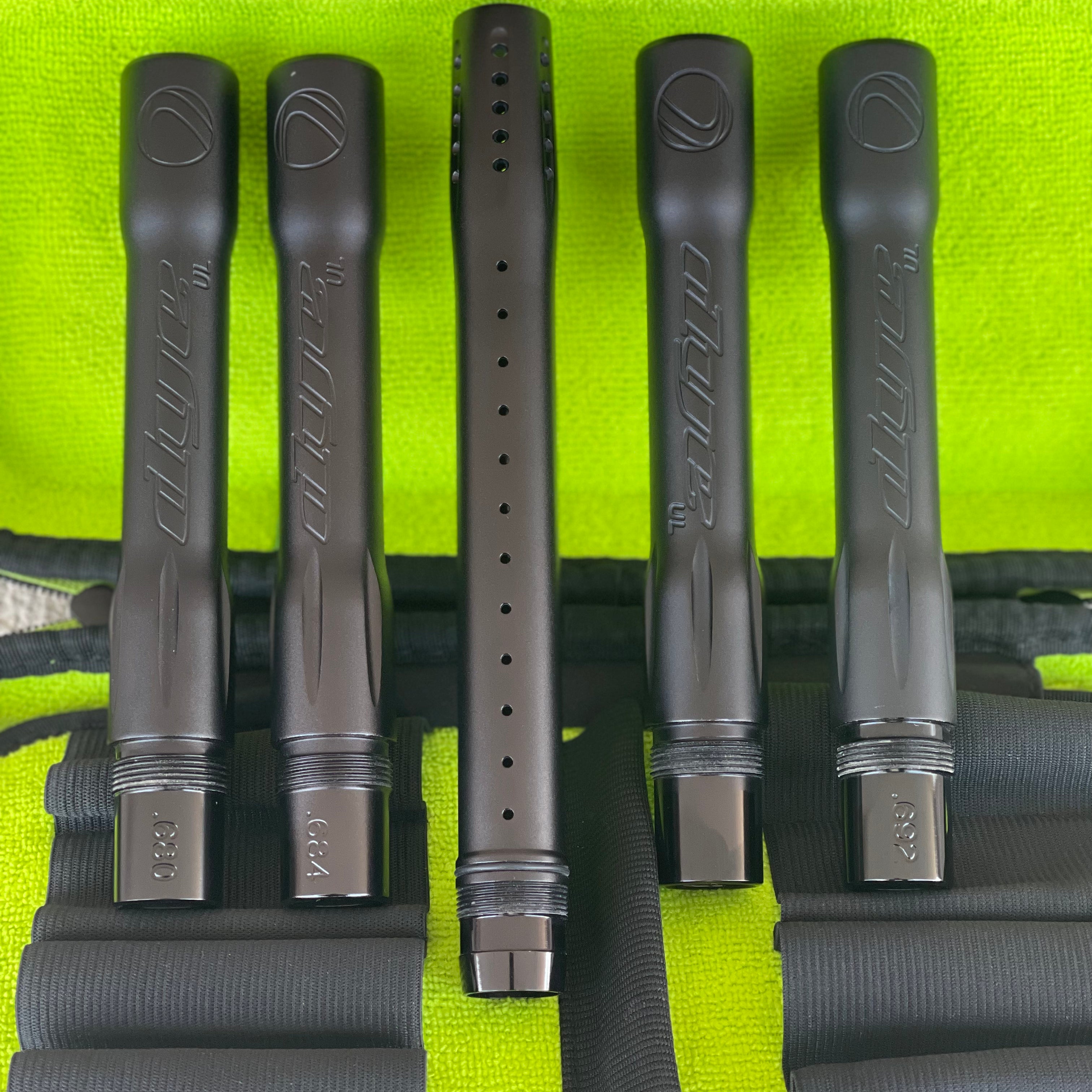 Used Dye UL Barrel Kit - Dust Black with Exalt Barrel Case