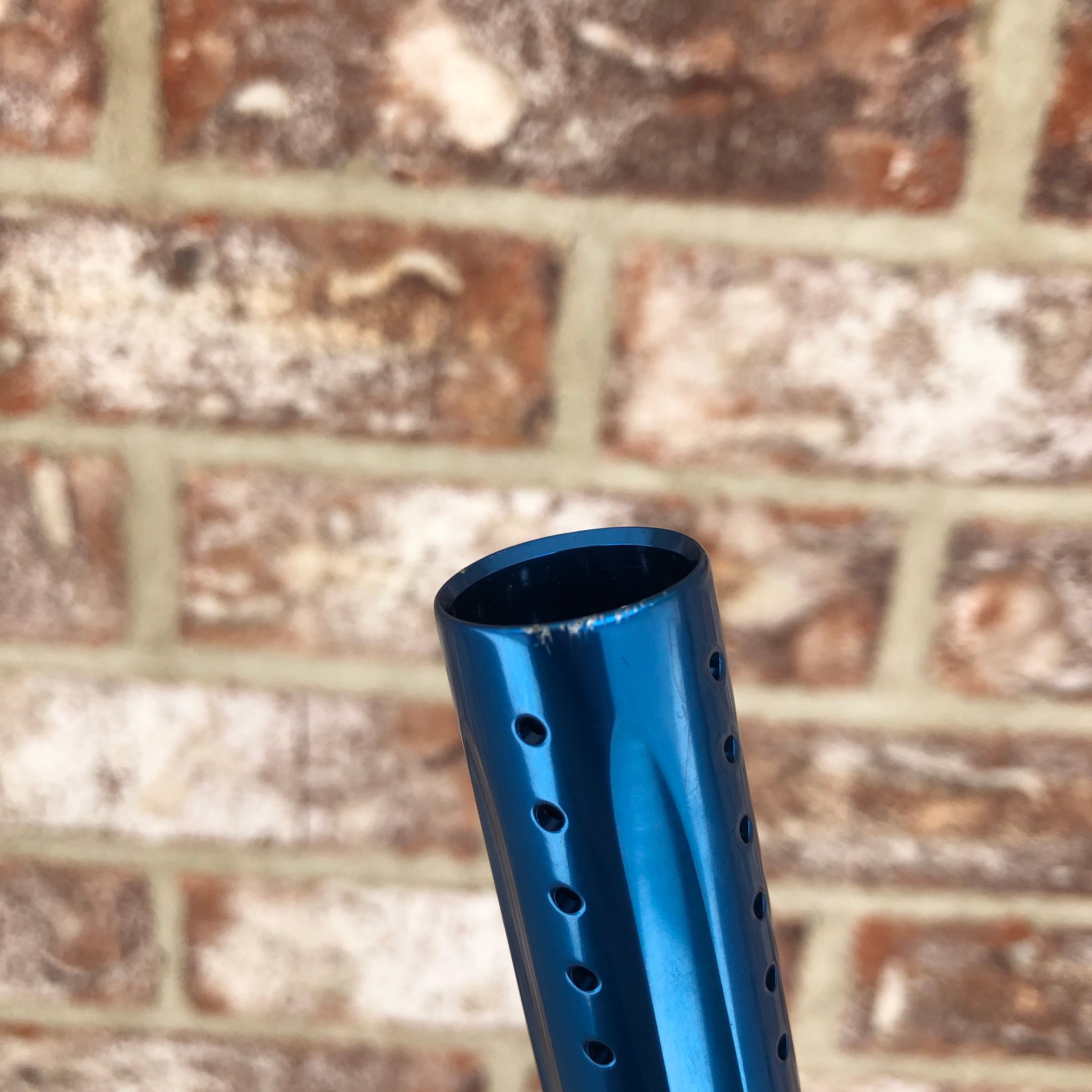 Used DLX Luxe X Paintball Gun - Polished Blue