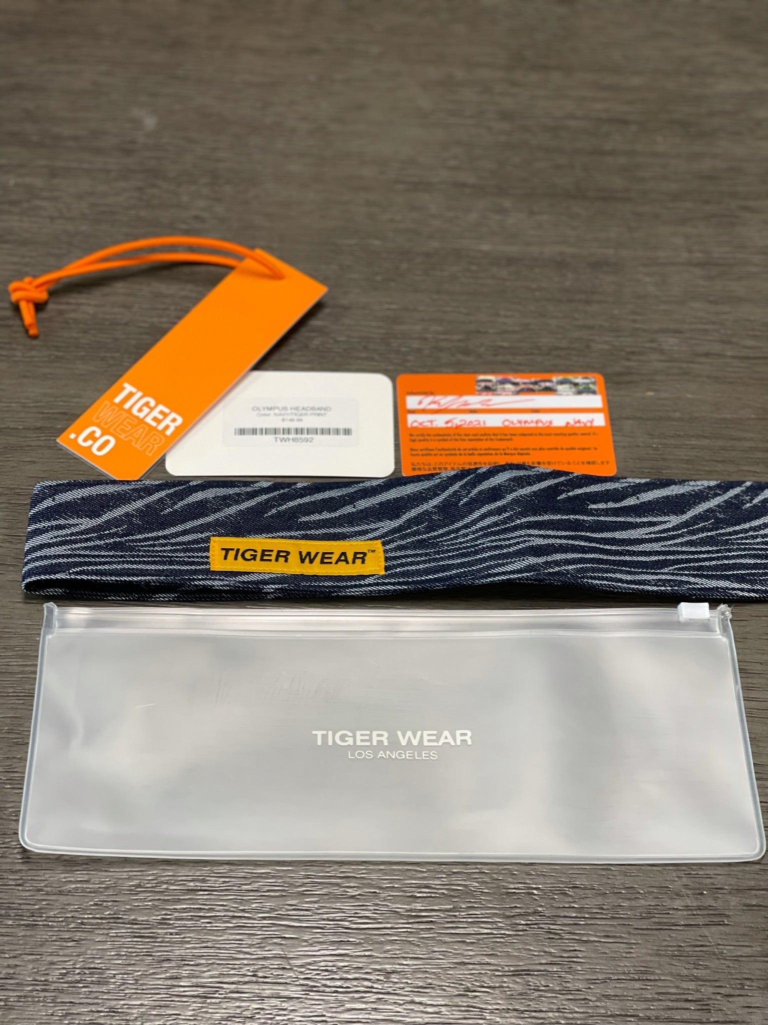 Tigerwear Co. Navy Olympus Headband