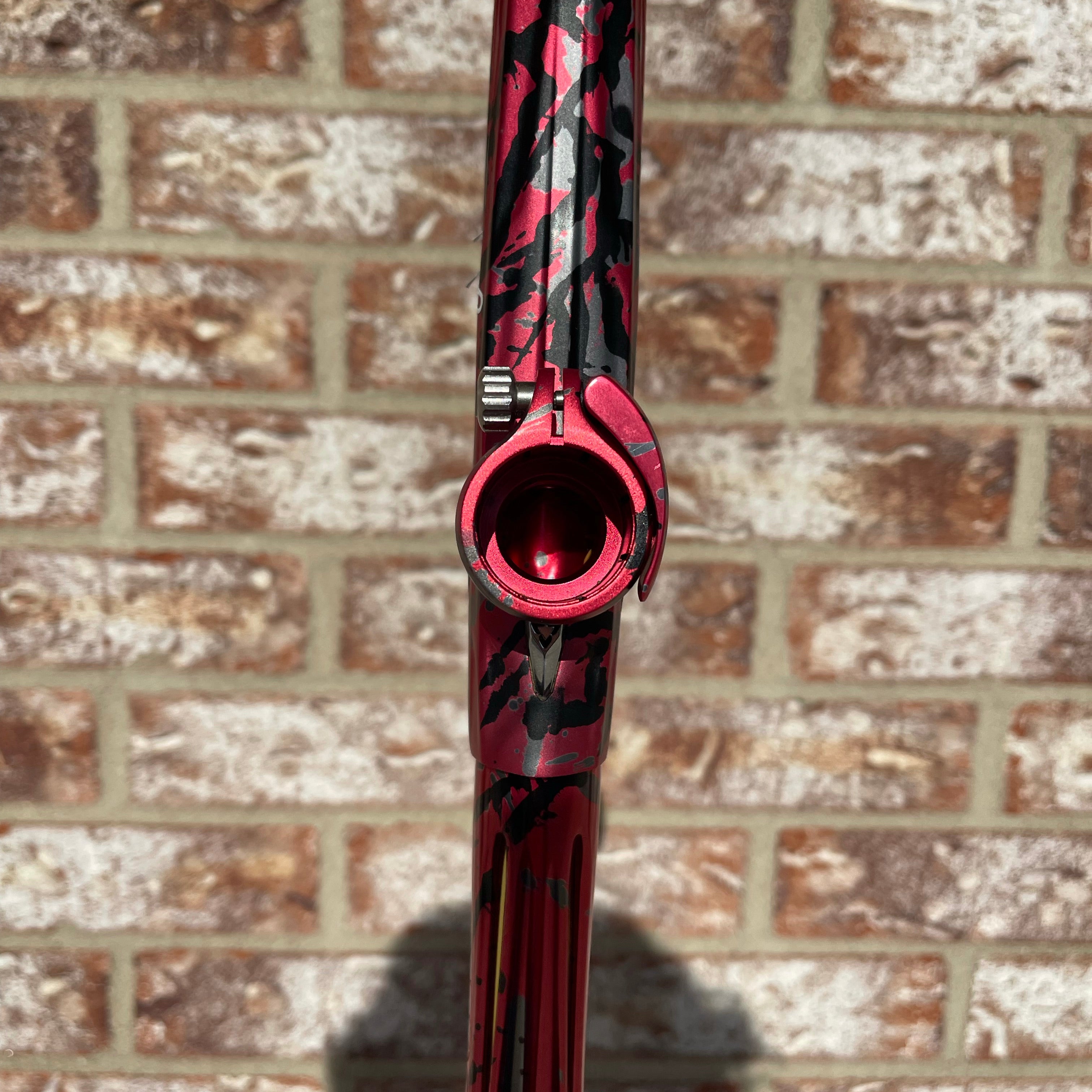 Used DLX HK Army A51 Luxe X Paintball Gun - Red Splash