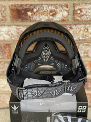 Used Bunker Kings CMD Paintball Mask - Black Carbon w/ Soft Goggle Bag