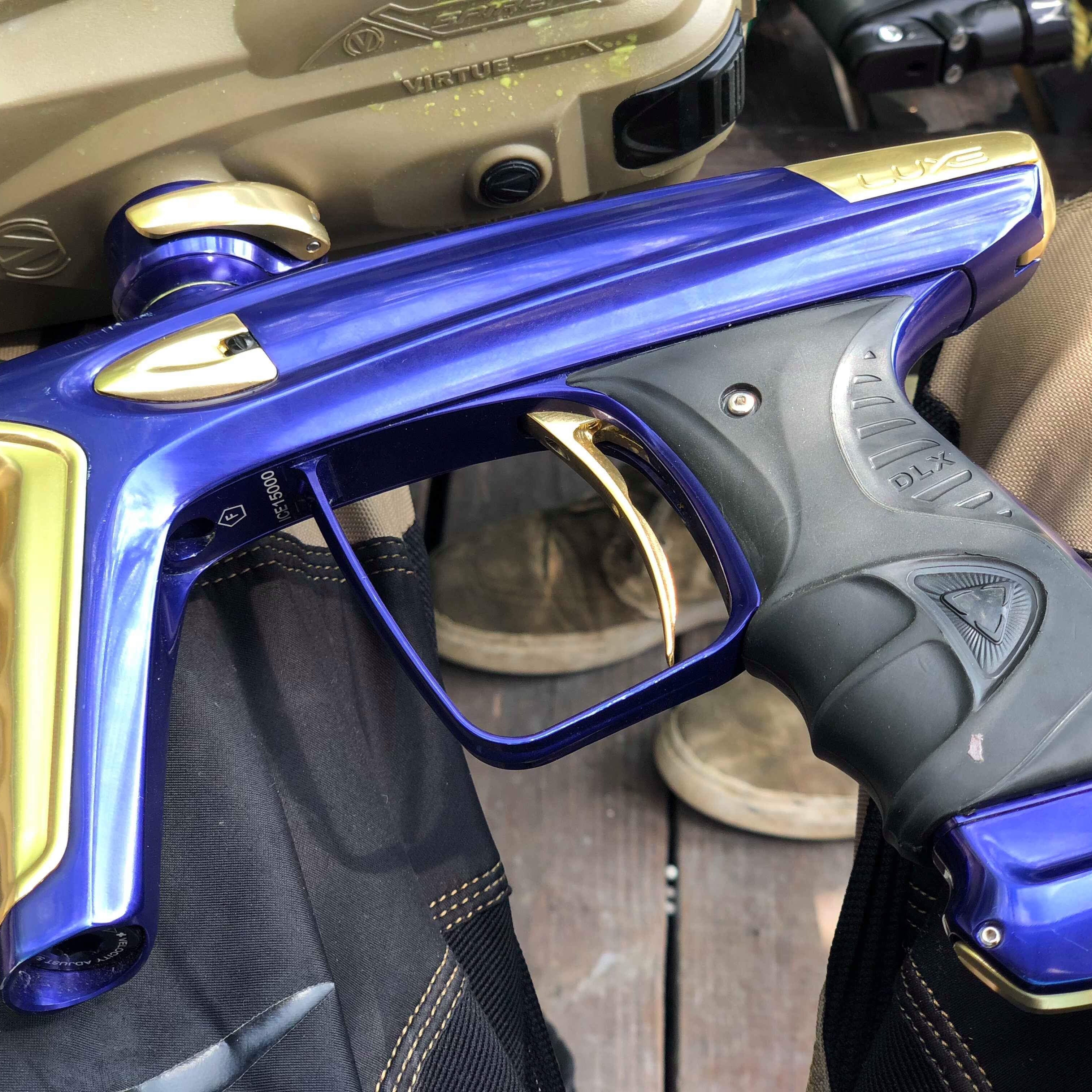 Purple/Gold Luxe Ice Paintball Marker
