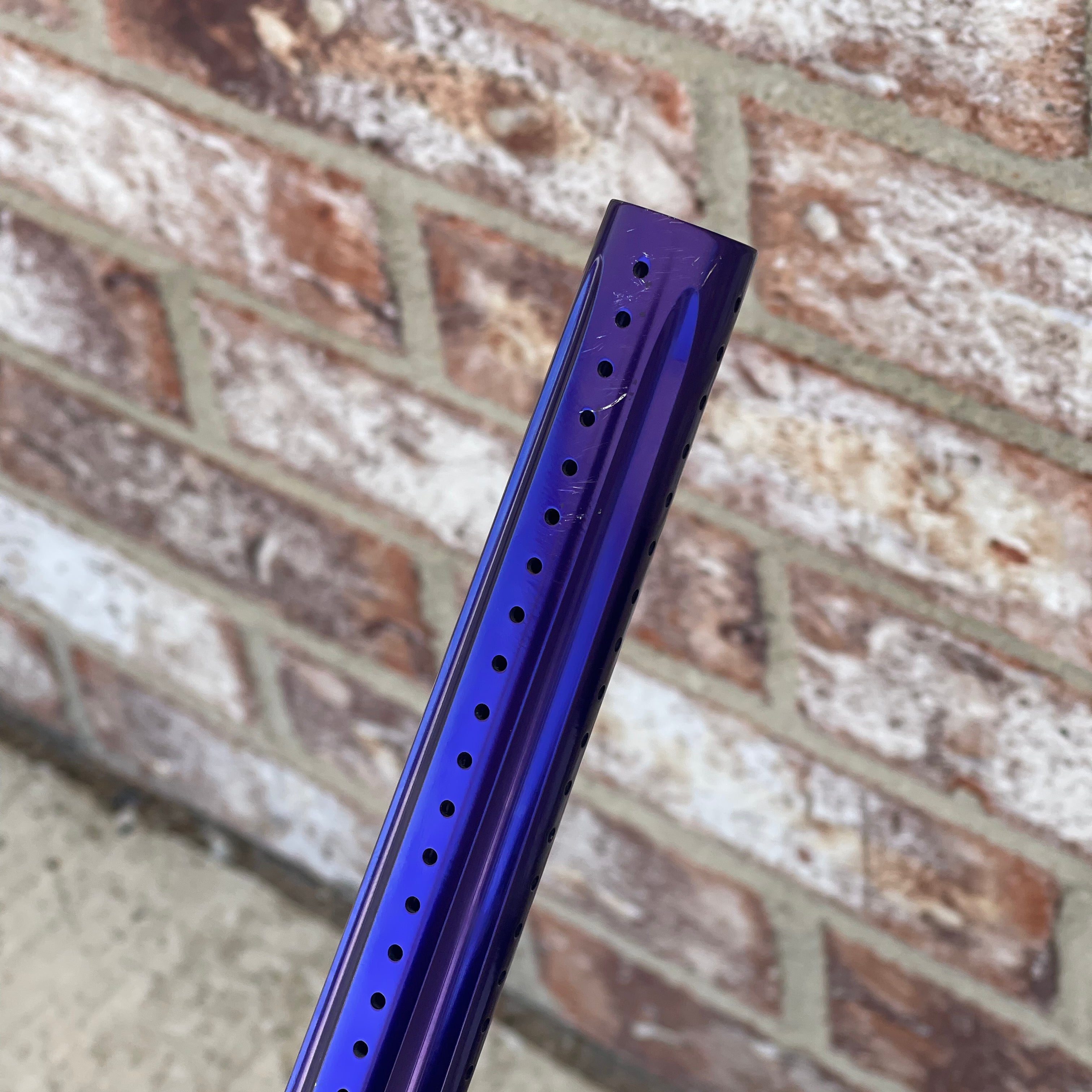 Used DLX Luxe X Paintball Gun - Gloss Purple / Gloss Black