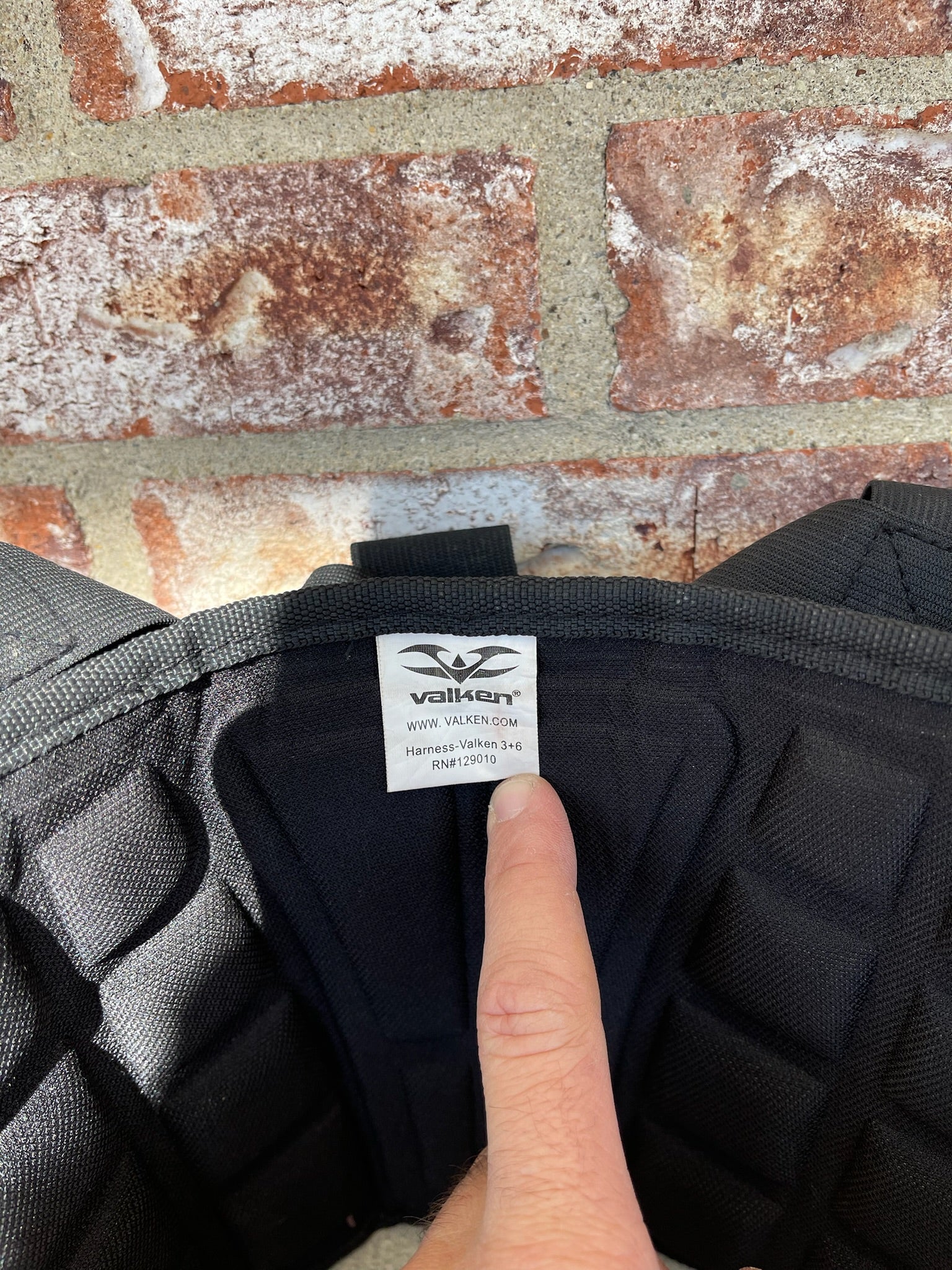 Used Valken Paintball Pod Pack 3 + 6 - Black