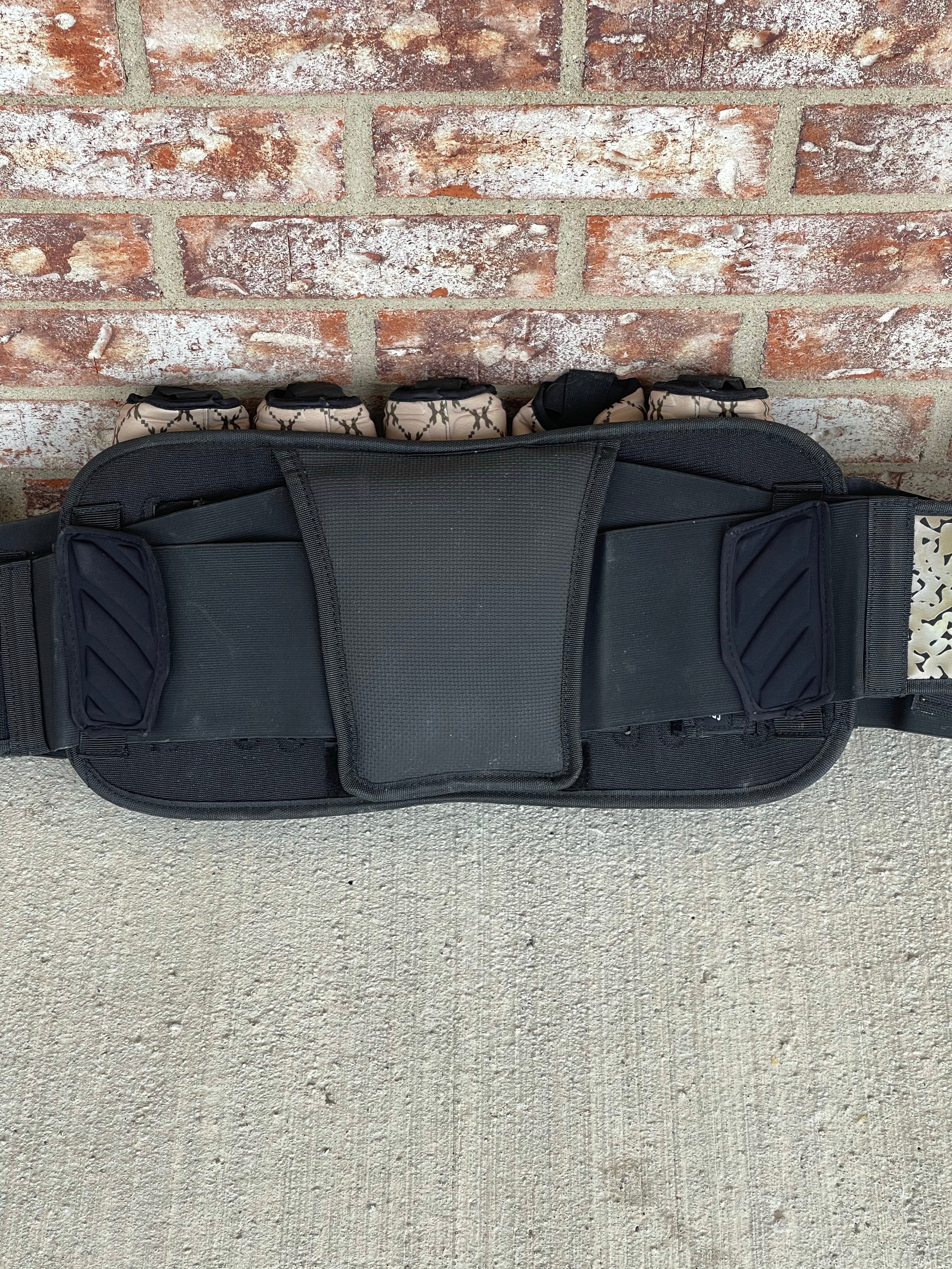 Used HK Army Zero G 5+8 Paintball Harness- HH Tan