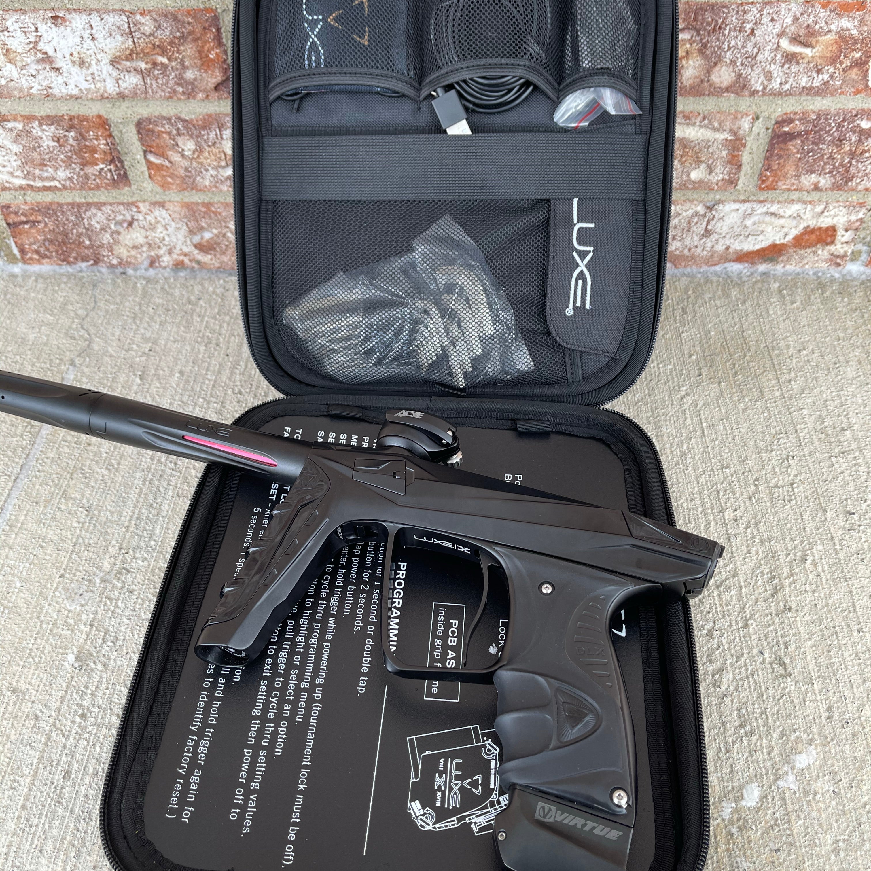 Used Virtue Luxe Ace Paintball Gun - Black