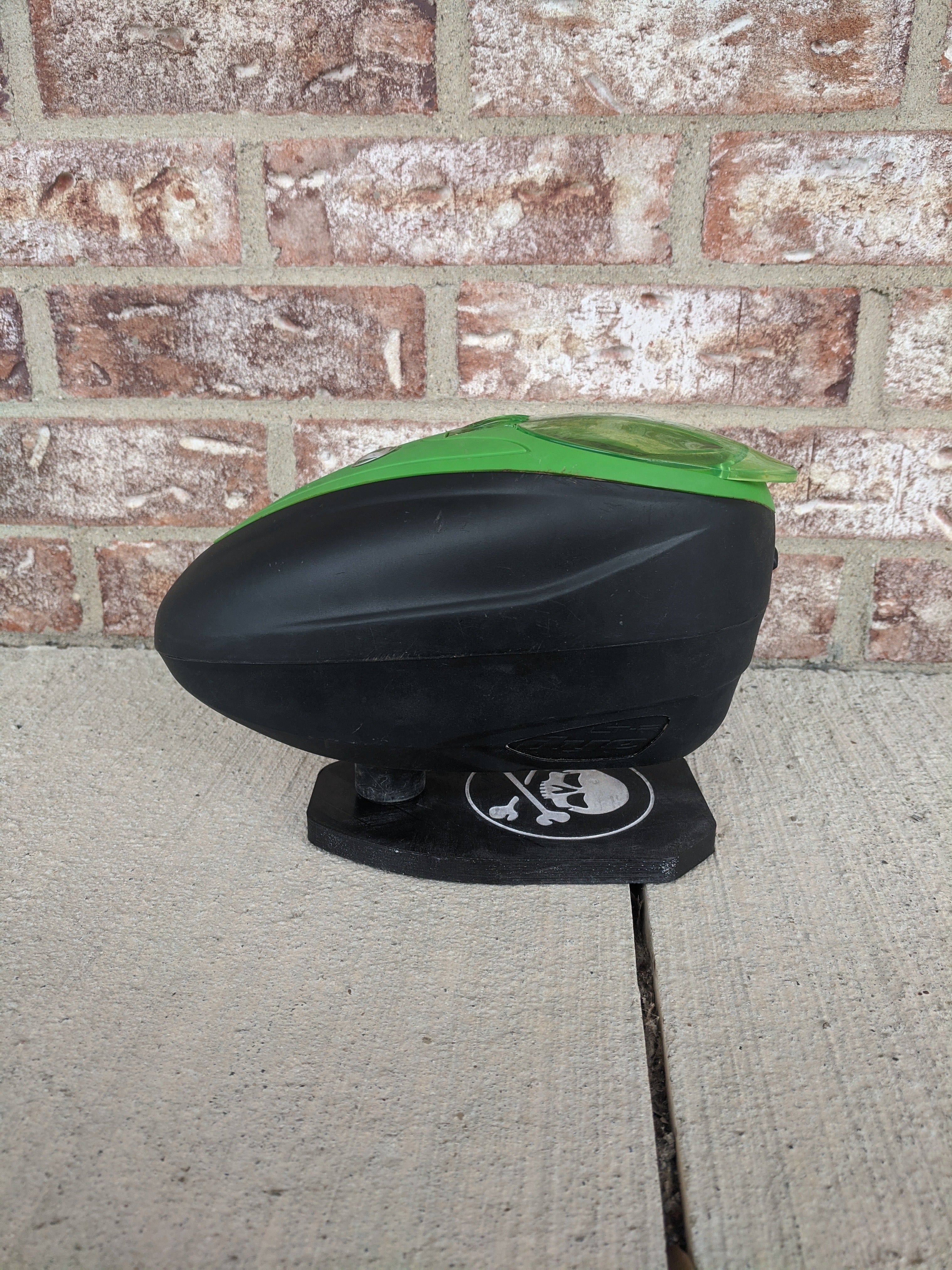 Used Dye LTR Paintball Loader- Lime