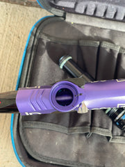 Used Shocker Amp Paintball Gun - Purple Lockdown LE