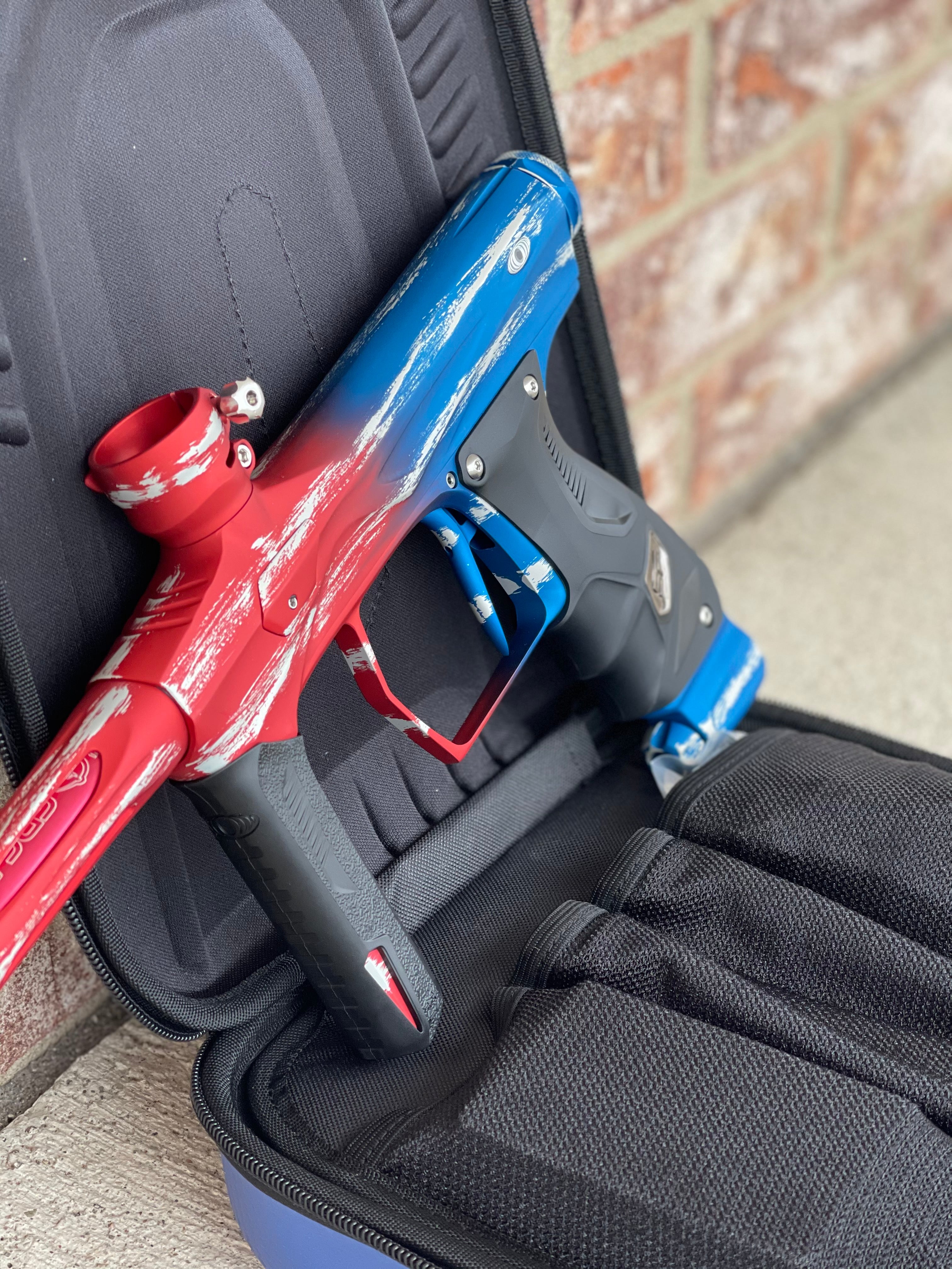 Used Shocker Amp Paintball Gun - LE Patriot