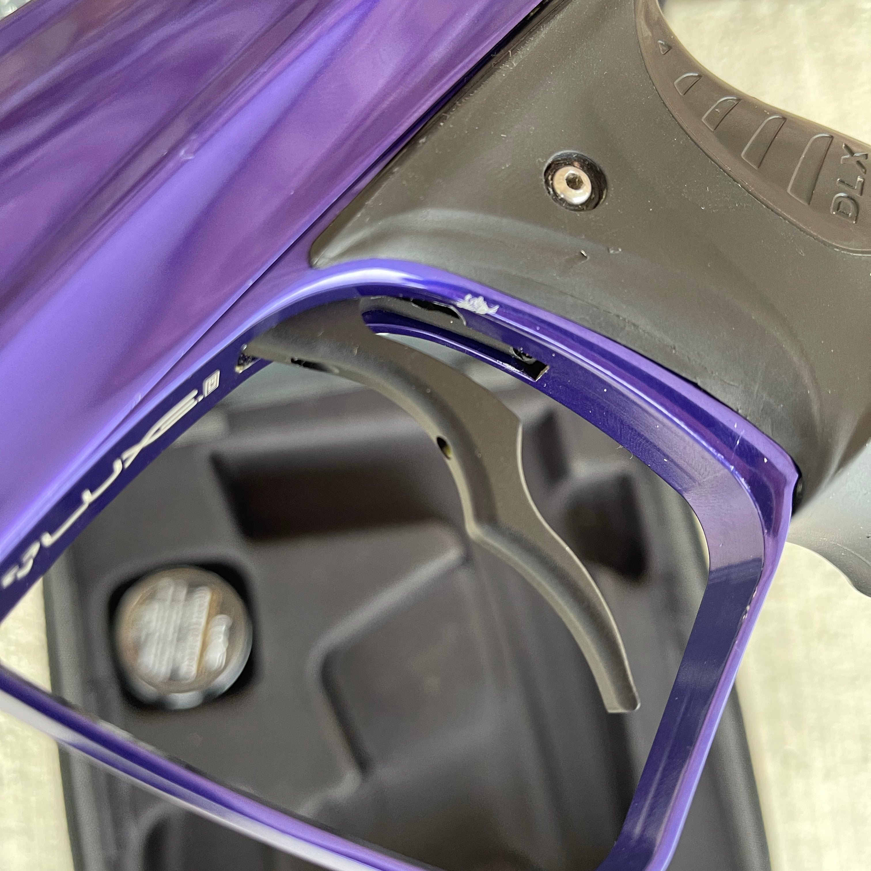 Used DLX Luxe Ice Paintball Gun - Gloss/Purple