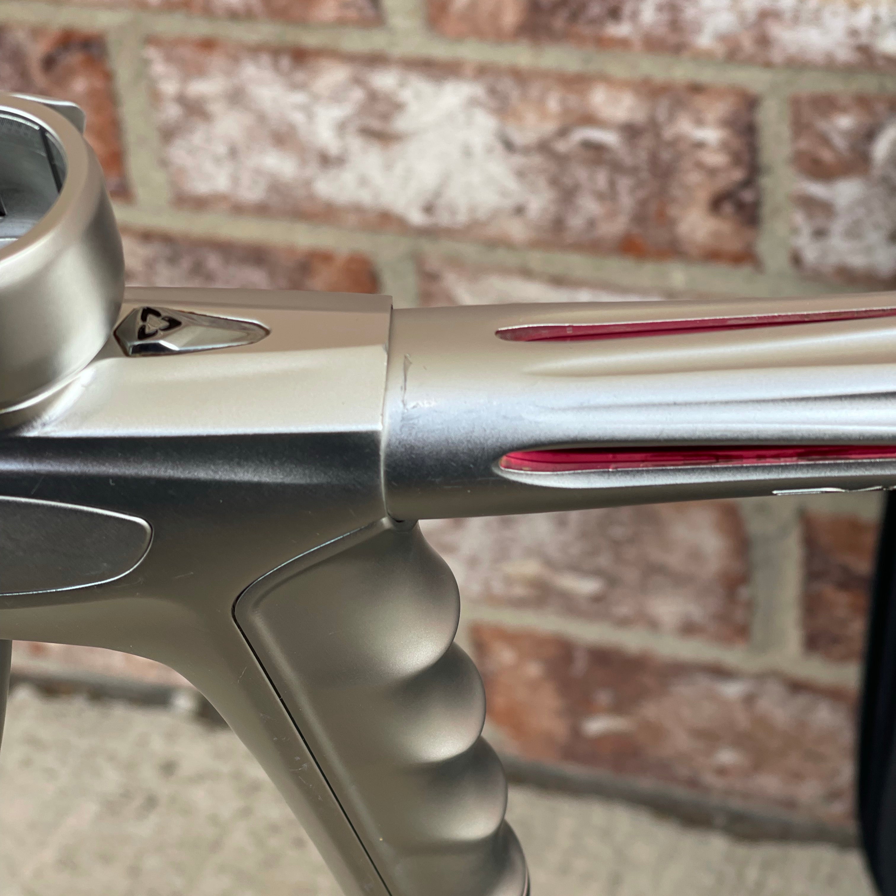 Used DLX Luxe X Paintball Gun - White (Silver)