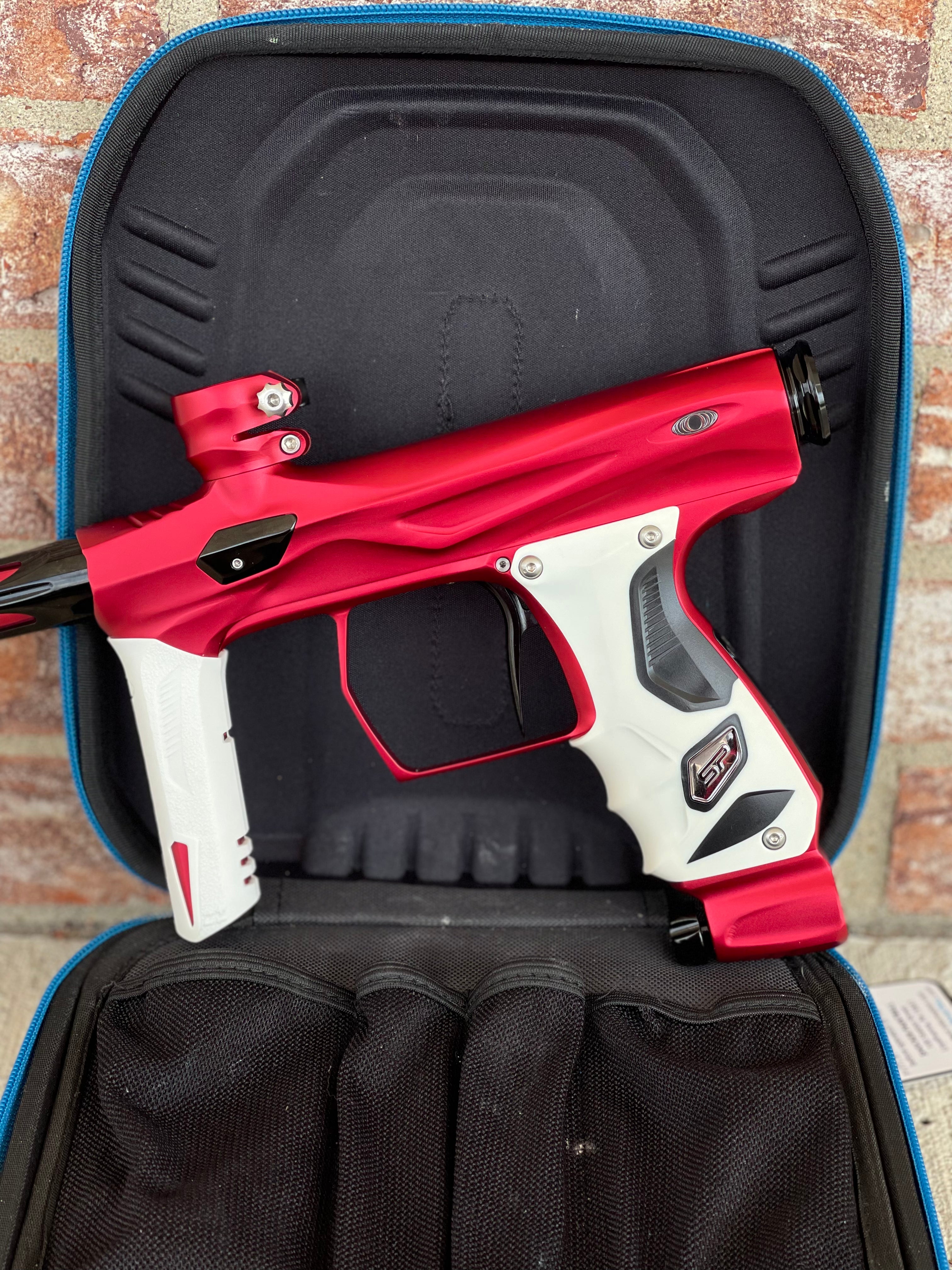 Used Shocker AMP Paintball Gun - Dust Red