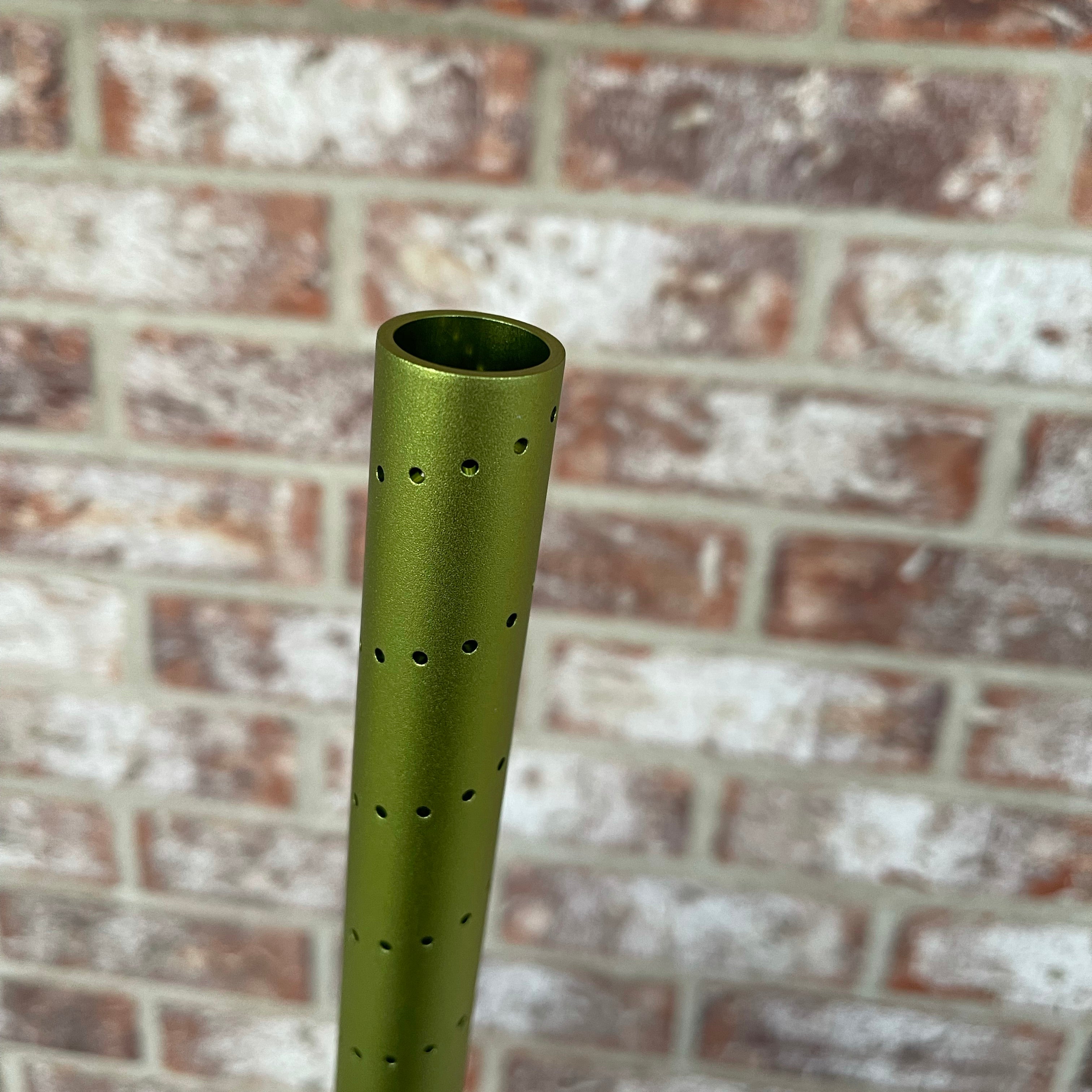 Used Empire Mini GS Paintball Gun - Green / Brown w/ 2-Piece Barrel and HK Exo Case