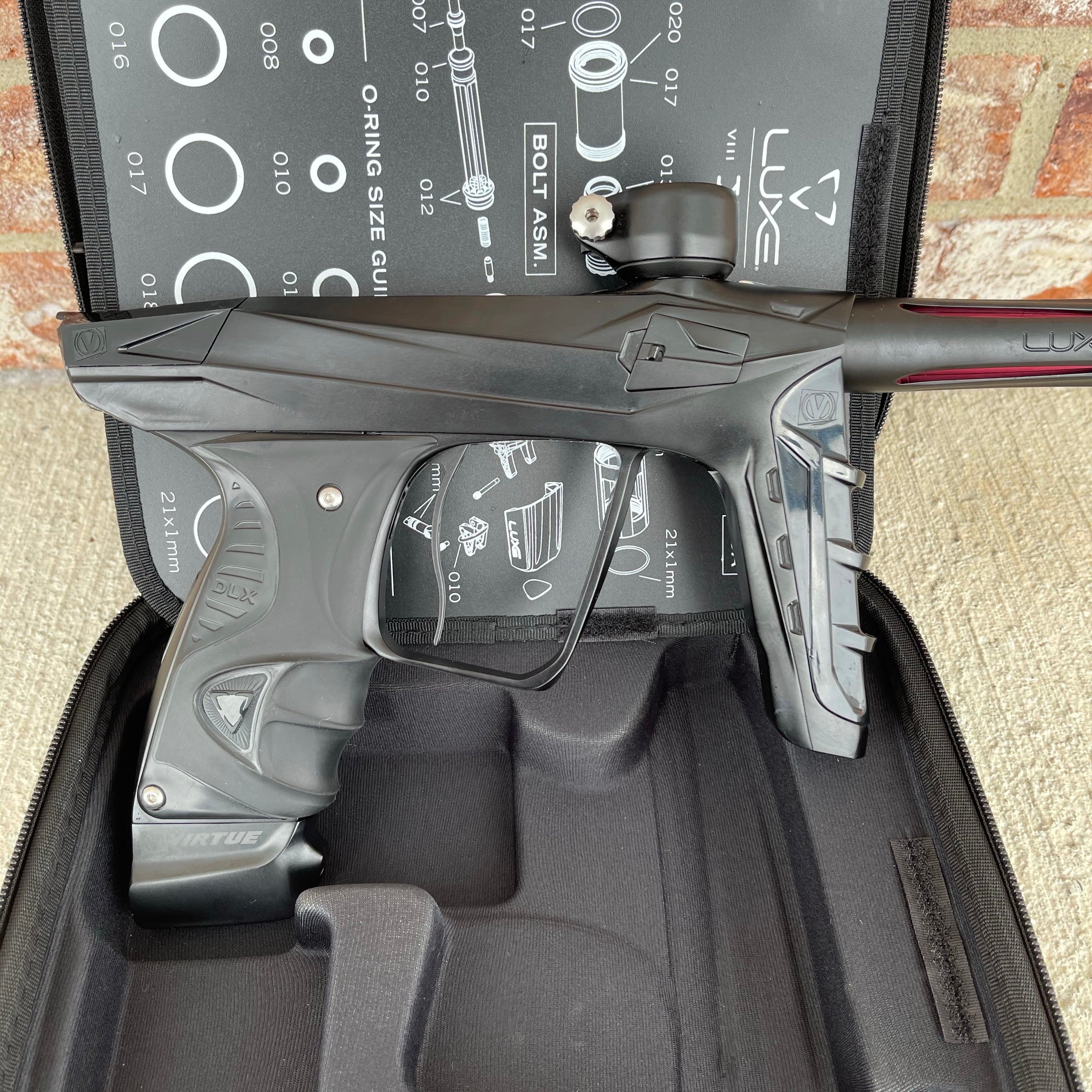 Used Virtue Luxe Ace Paintball Gun - Black