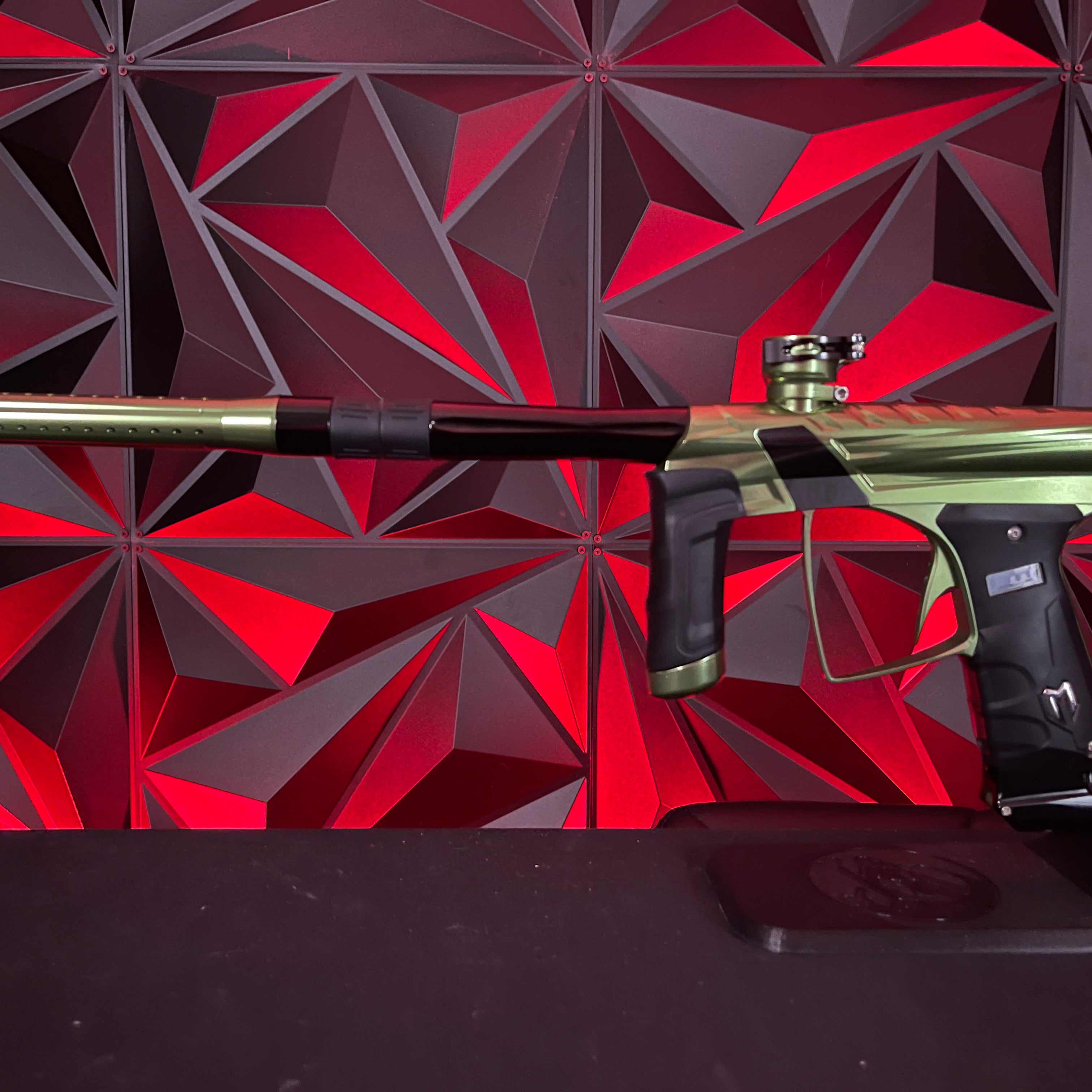 Used MacDev Prime XTS Paintball Gun - Polished Olive
