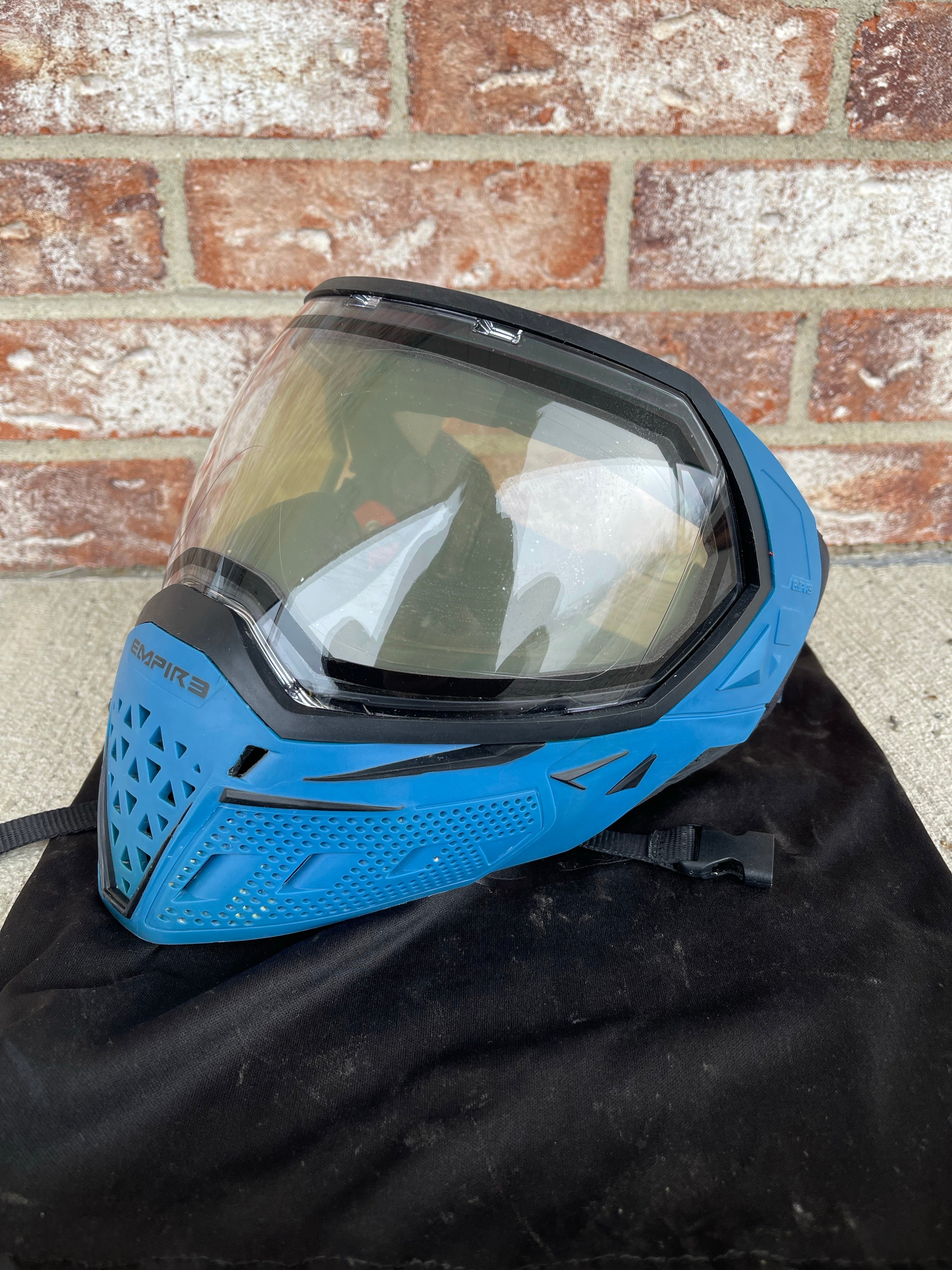 Used Empire EVS Paintball Mask - Blue / Black