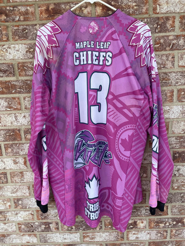 Used Paintball Jersey - Maple Leaf Chiefs - 2XL